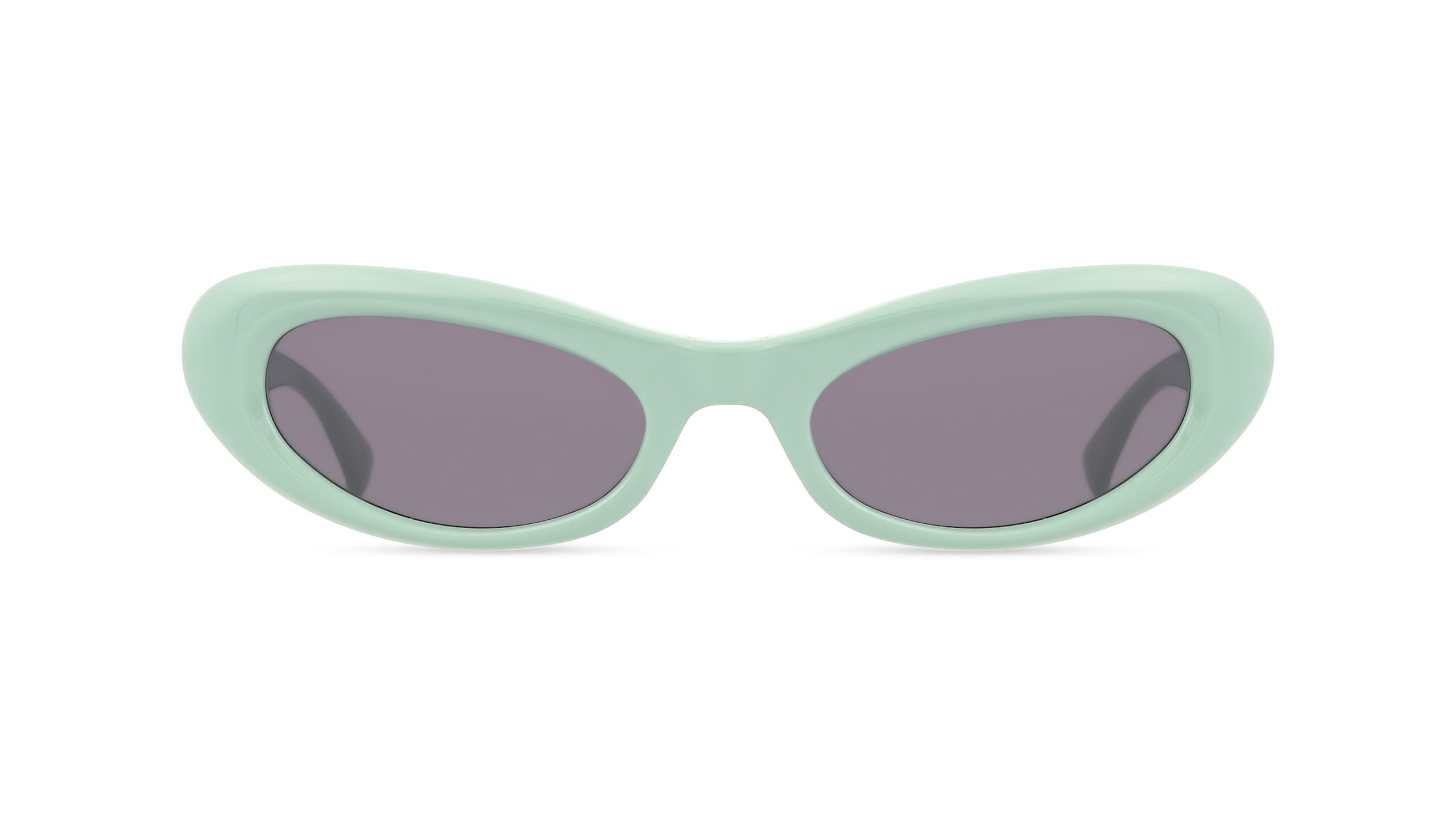 Fielmann BD 606 SUN FA CANDIS Damen-Sonnenbrille Vollrand Cat Eye Acetat Spritzguss-Gestell, grün