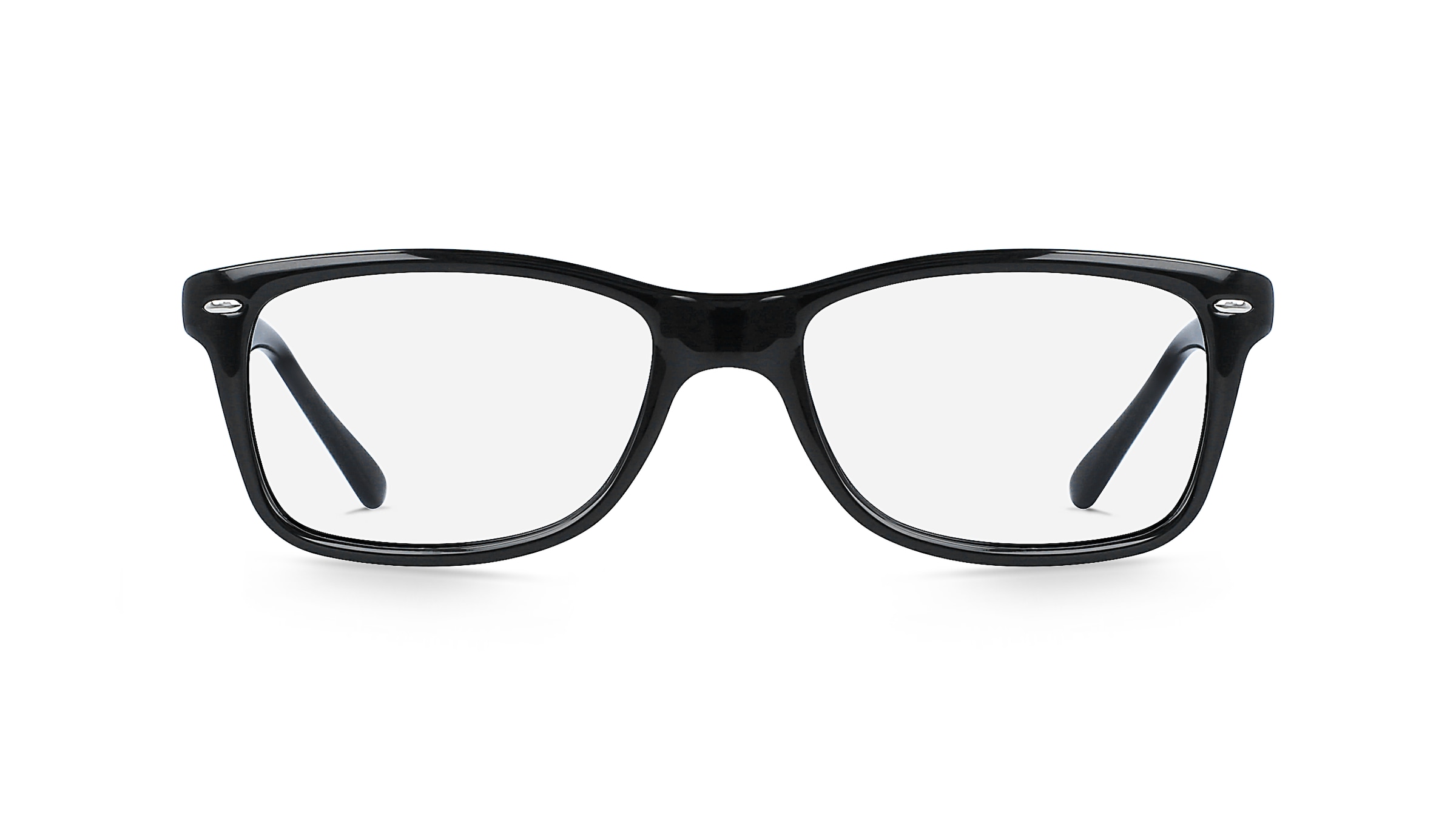 Fielmann MC 467 CL Unisex-Brille inkl. Gläser Vollrand Eckig Propionat-Gestell 50mm/17mm/135mm, schwarz