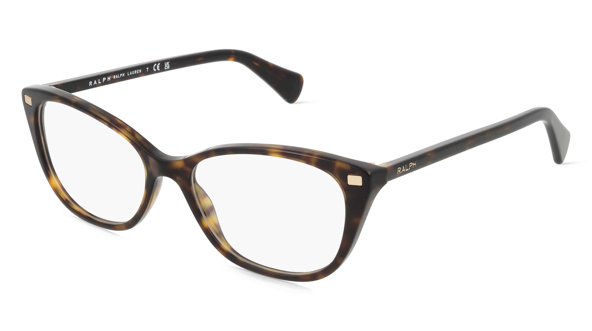 Ralph RA7146 Damen-Brille inkl. Gläser Vollrand Quadratisch Acetat-Gestell 53/17/145, Havanna