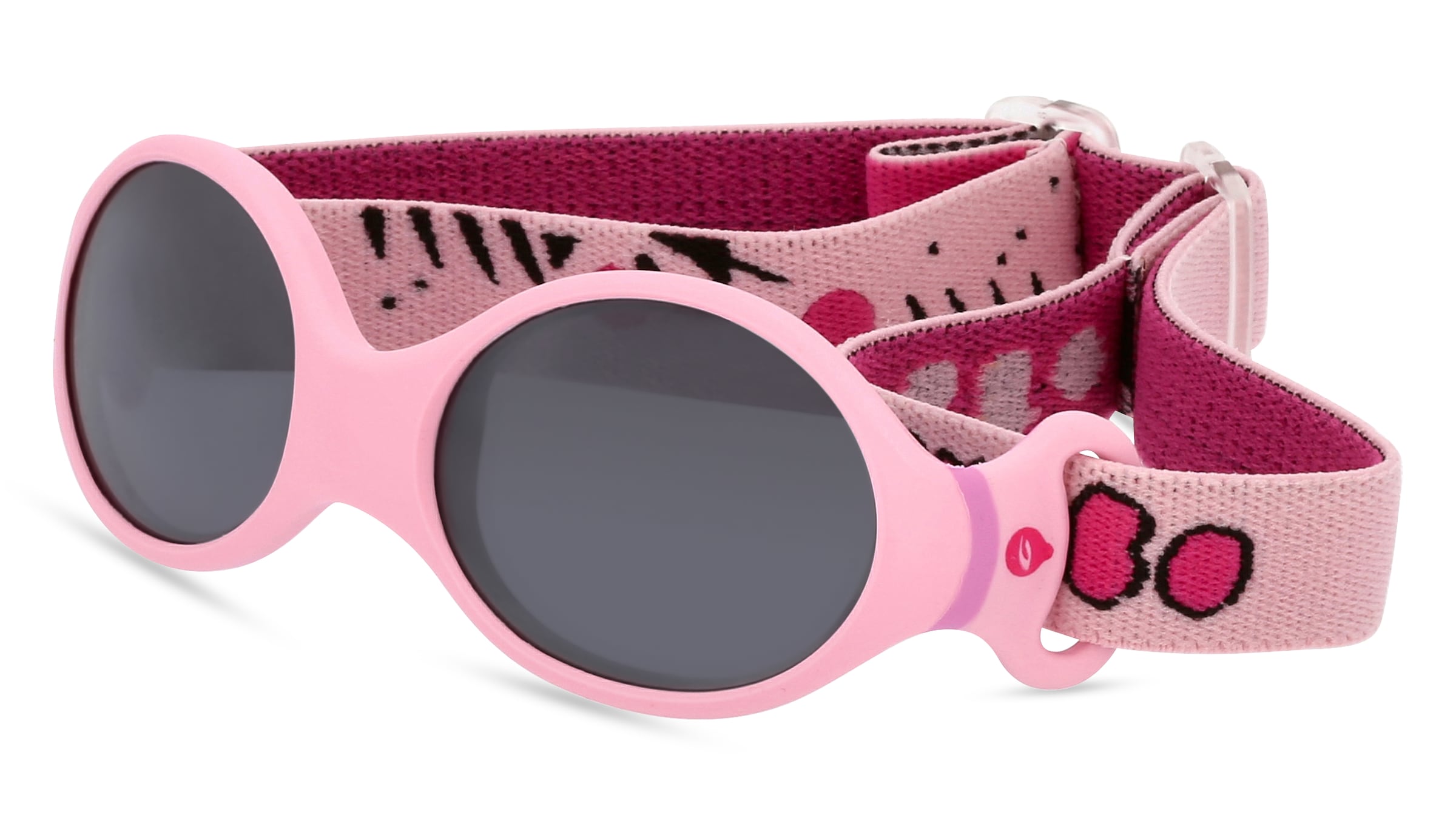 Julbo LOOP J532 Baby-Sonnenbrille Vollrand Oval Kunststoff-Gestell, Pink