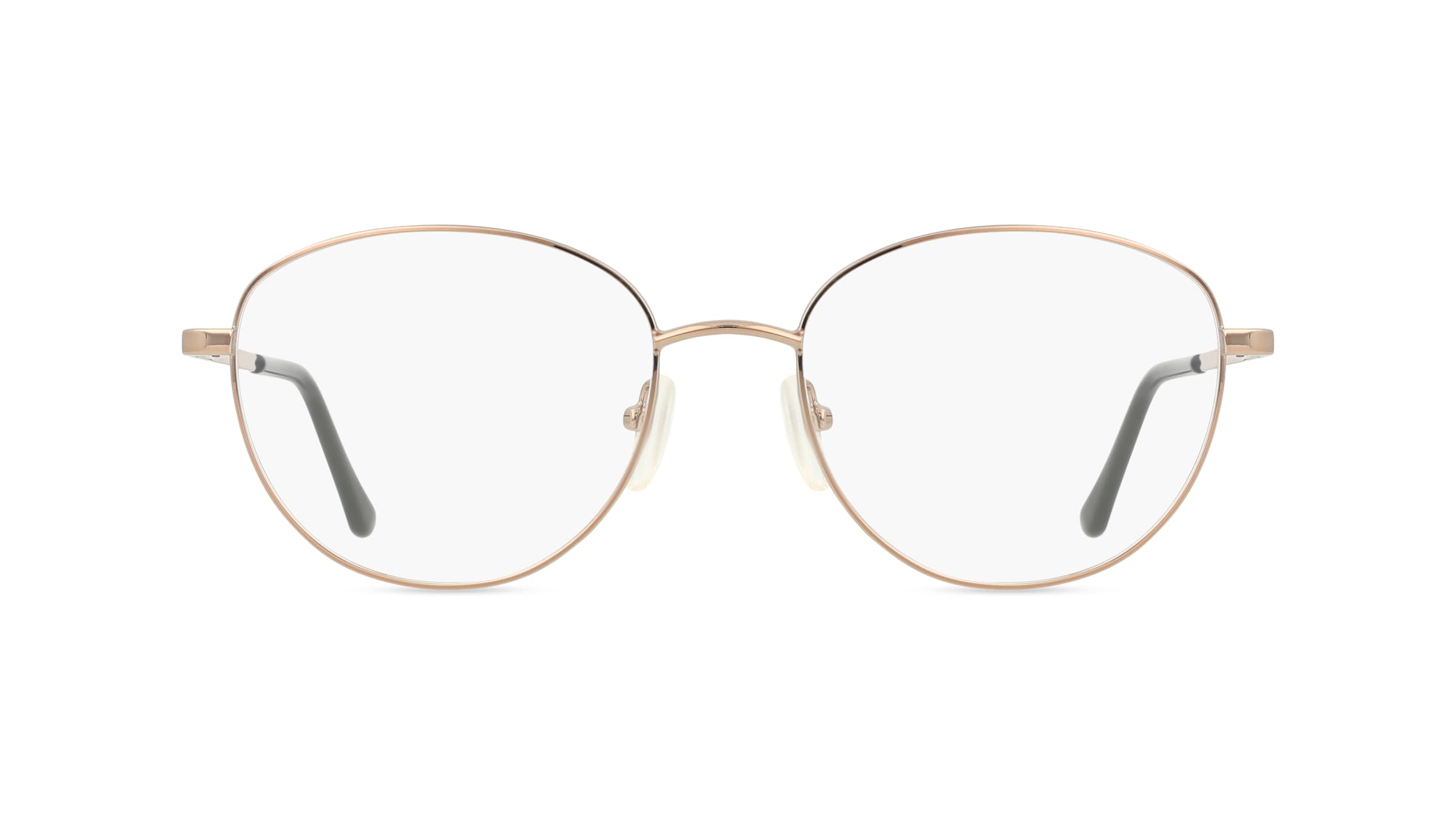 Fielmann MC 603 CL Damen-Brille inkl. Gläser Vollrand Oval Edelstahl-Gestell 53mm/18mm/135mm, gold