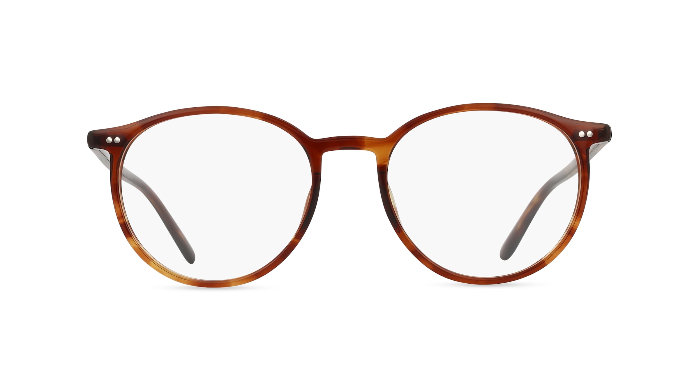 Marc O' Polo Eyewear 503084 Unisex-Brille inkl. Gläser Vollrand Panto Acetat-Gestell 50mm/18mm/140mm, Havanna