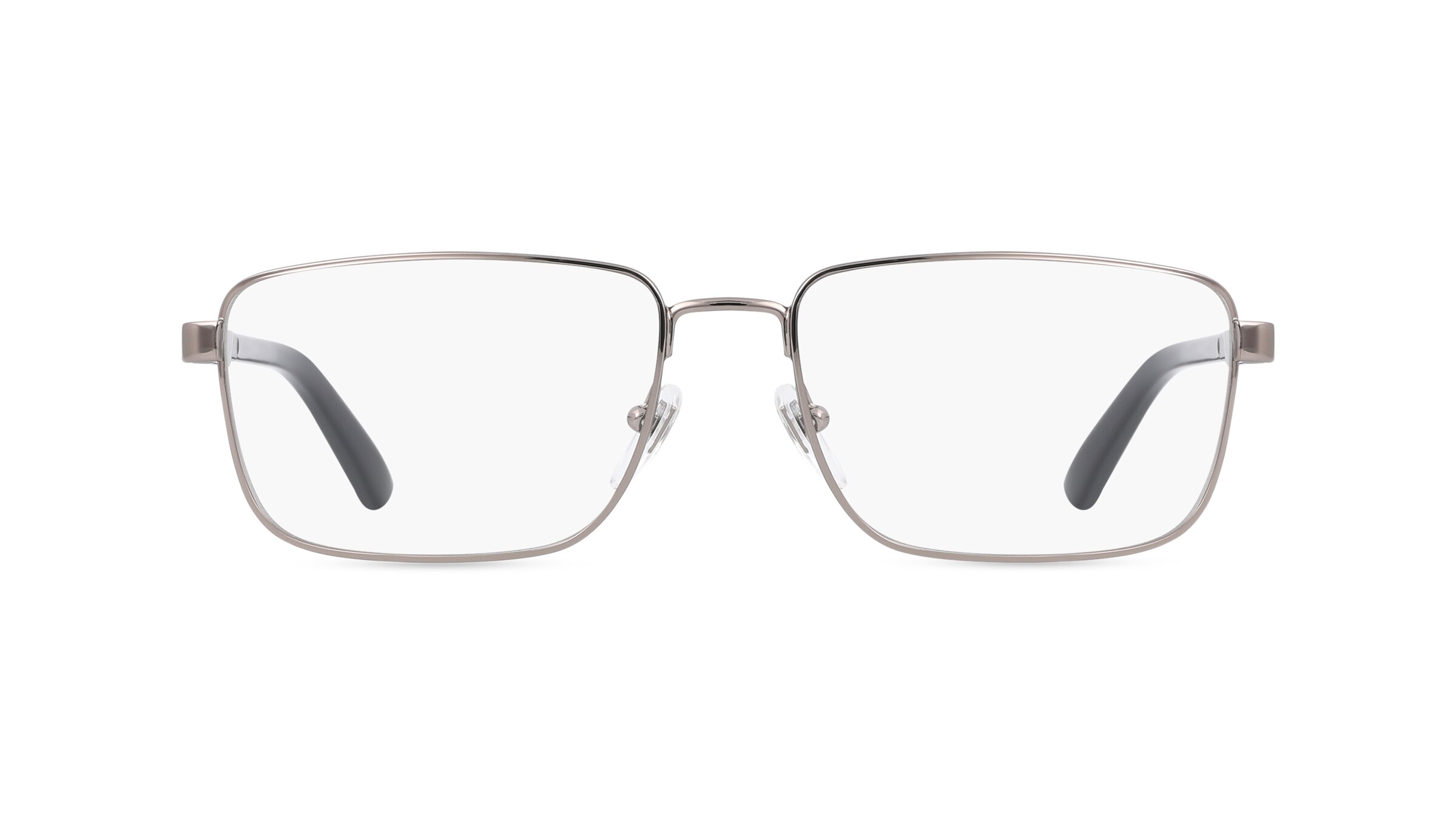 Gucci GG 1291O Herren-Brille inkl. Gläser Vollrand Eckig Metall-Gestell 55mm/17mm/145mm, grau