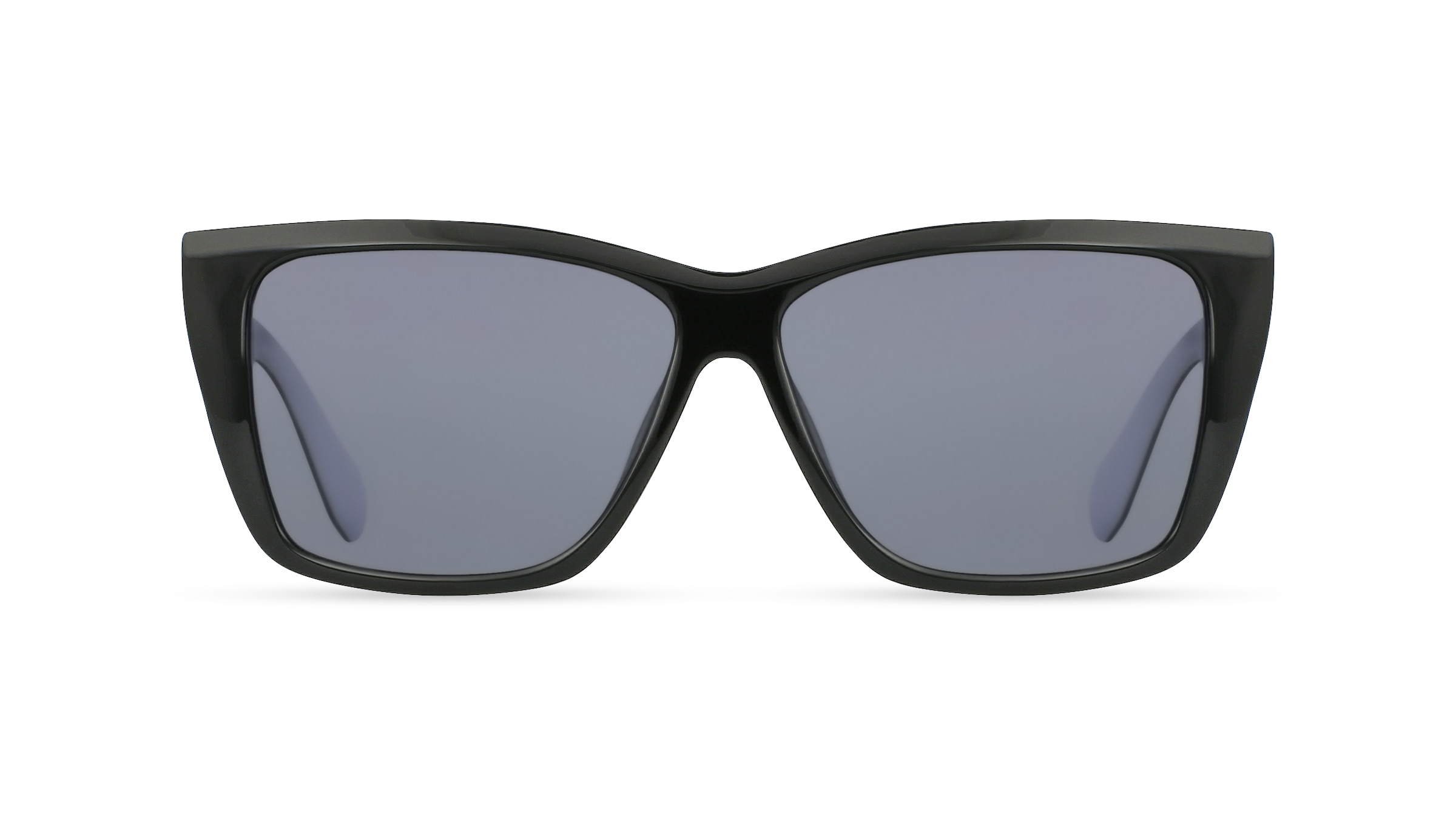 Adidas Originals OR0026 Unisex-Sonnenbrille Vollrand Eckig Kunststoff-Gestell, schwarz