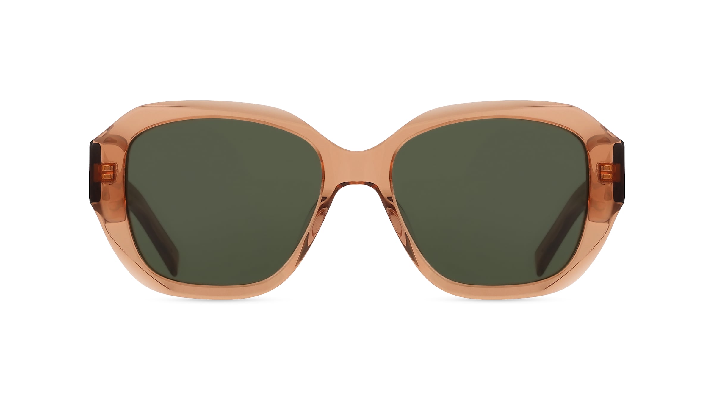 Givenchy GV40075I Damen-Sonnenbrille Vollrand Rund Kunststoff-Gestell, orange