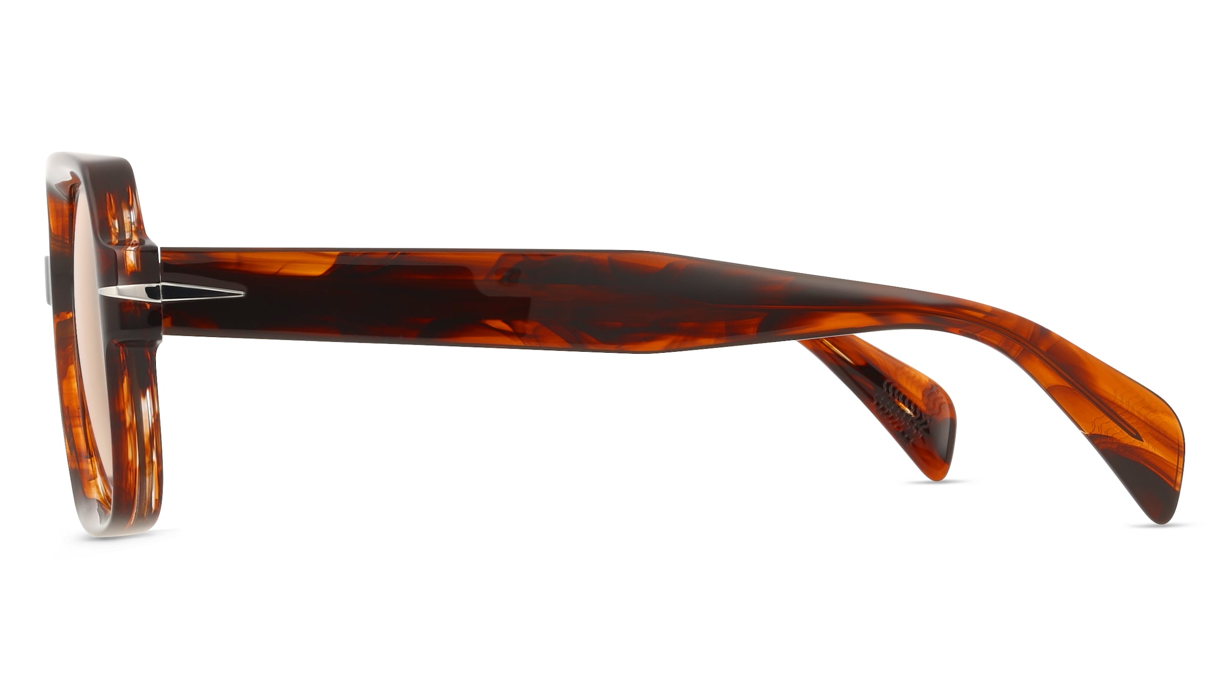 Thumbnail - David Beckham DB 7151/S Herren-Sonnenbrille Vollrand Pilot Acetat-Gestell, Braun