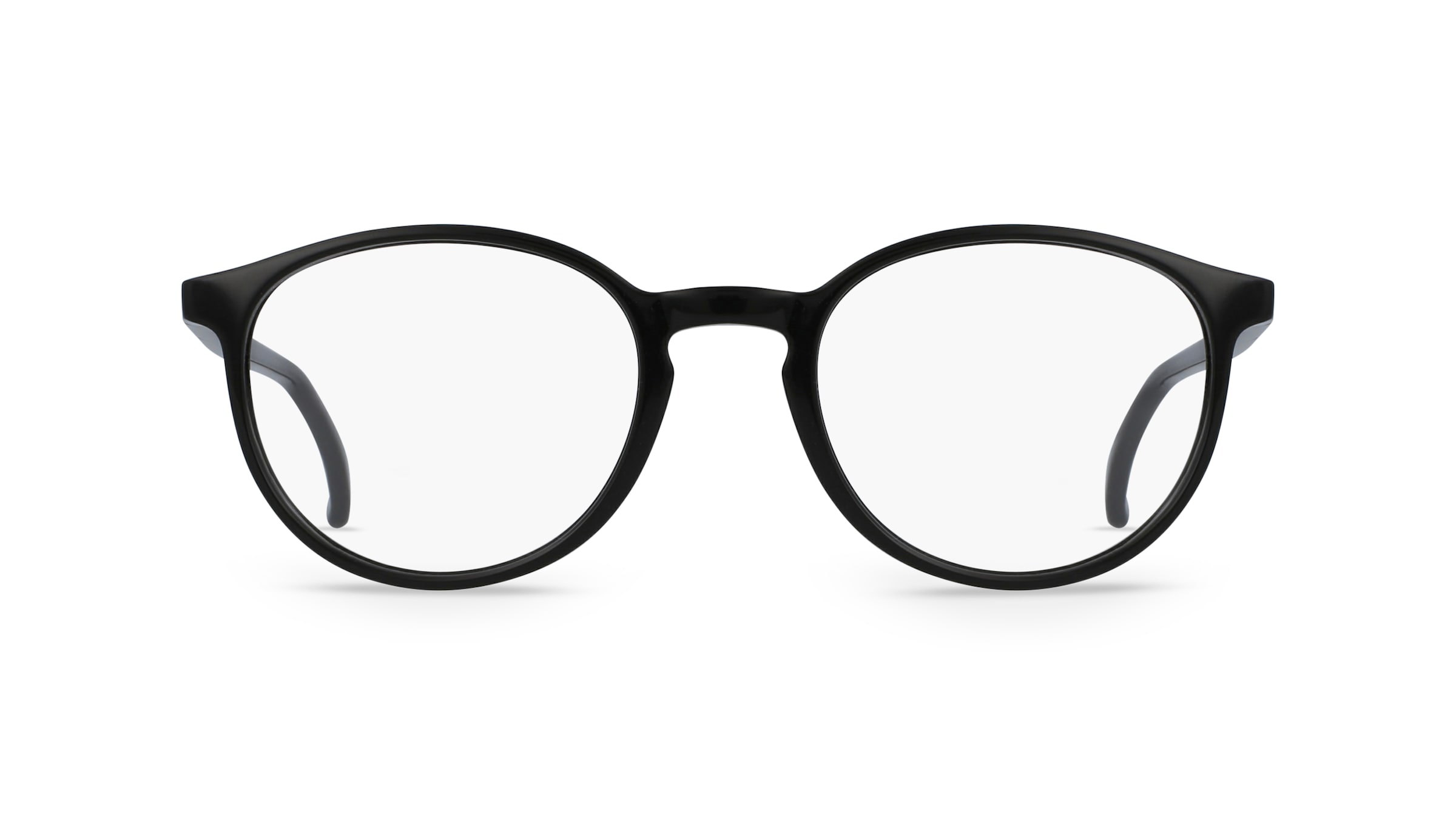 Fielmann JIL 005 CL RILEY Unisex-Brille inkl. Gläser Vollrand Panto Acetat-Gestell 52mm/19mm/145mm, schwarz