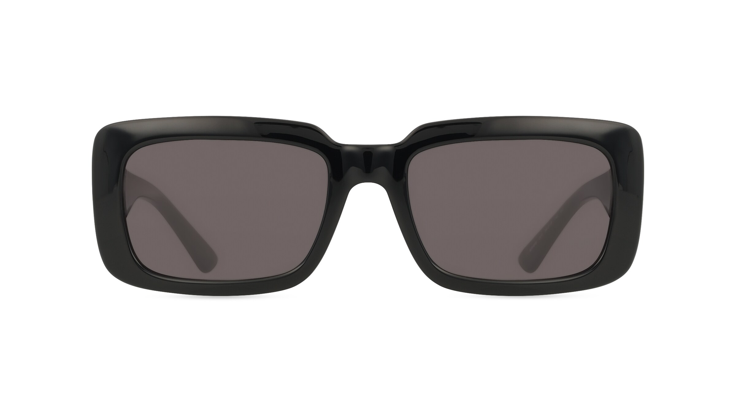 Karl Lagerfeld KL6101S Unisex-Sonnenbrille Vollrand Eckig Kunststoff-Gestell, schwarz