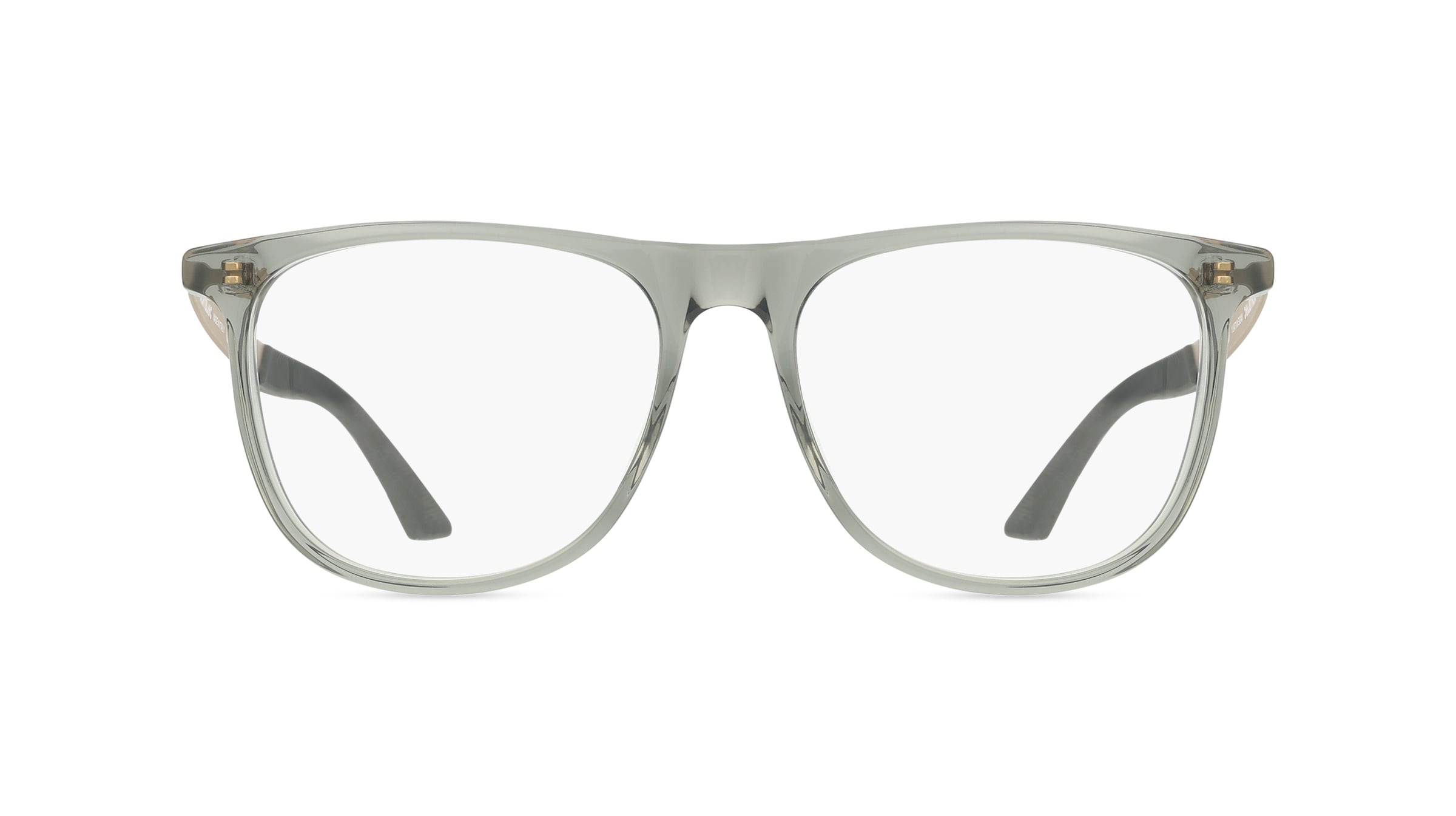 Montblanc MB0332O EXTREME Herren-Brille inkl. Gläser Vollrand Eckig Recycled Acetat-Gestell 55mm/17mm/150mm, grau