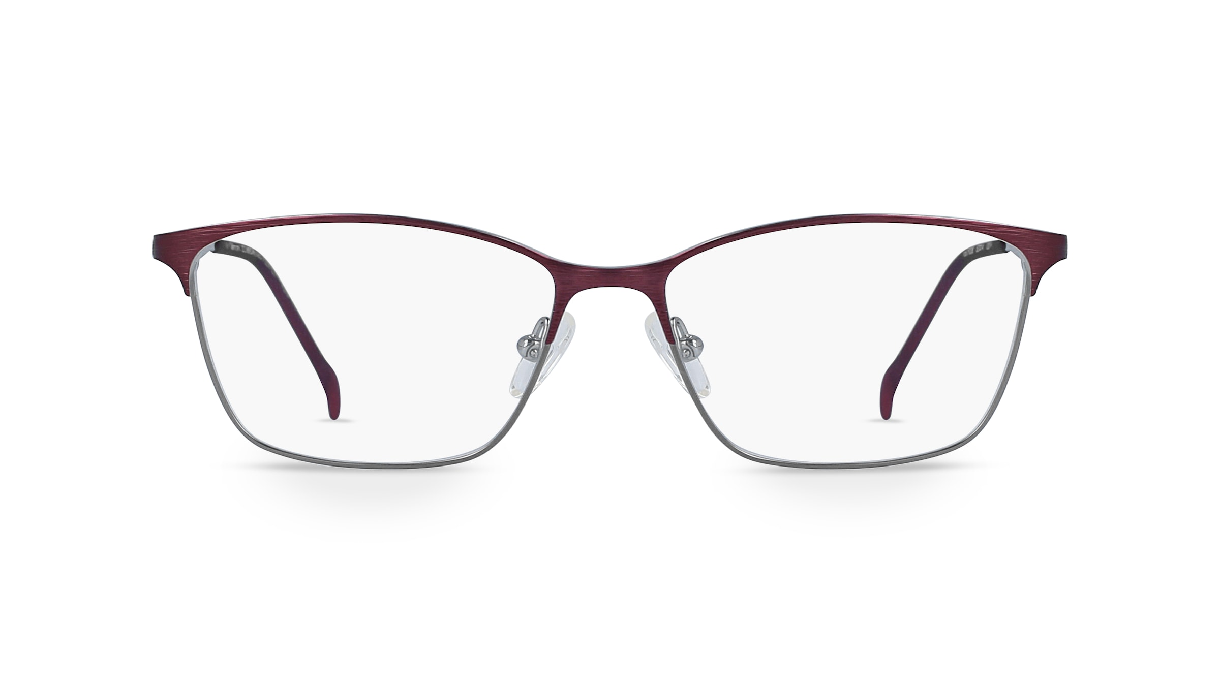 Fielmann COMFORT 085 FLEX CL Damen-Brille inkl. Gläser Vollrand Butterfly Titan-Gestell 52mm/14mm/130mm, rot