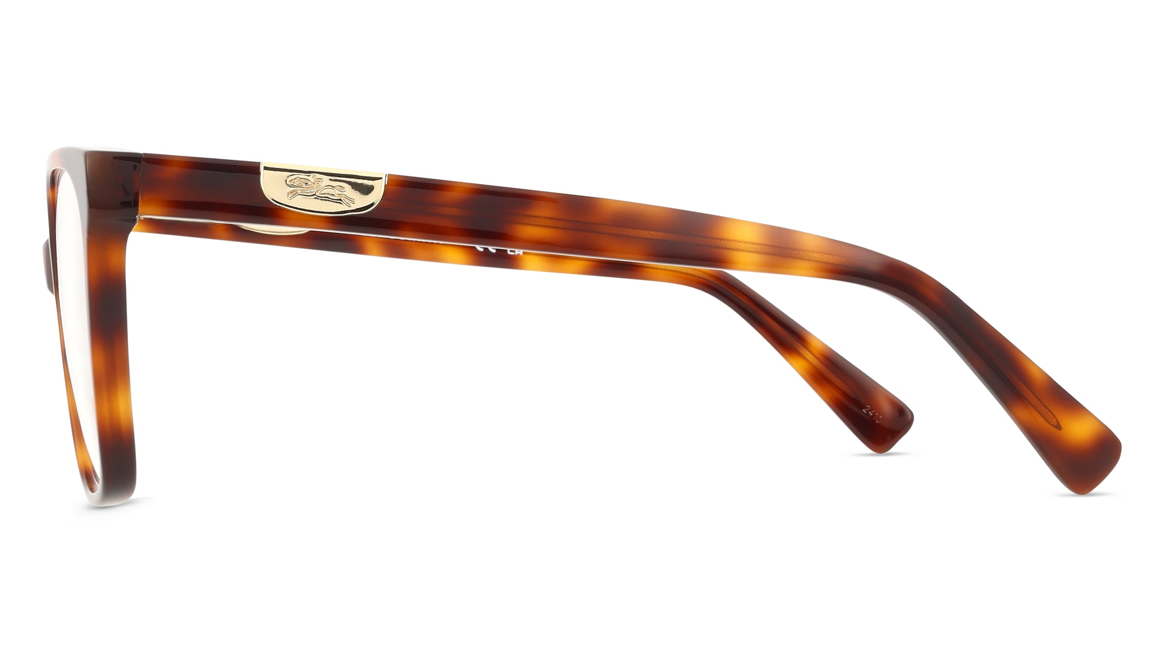 Thumbnail - Longchamp LO2765 Unisex-Brille inkl. Gläser Vollrand Eckig Acetat-Gestell 52/16/140, Havanna