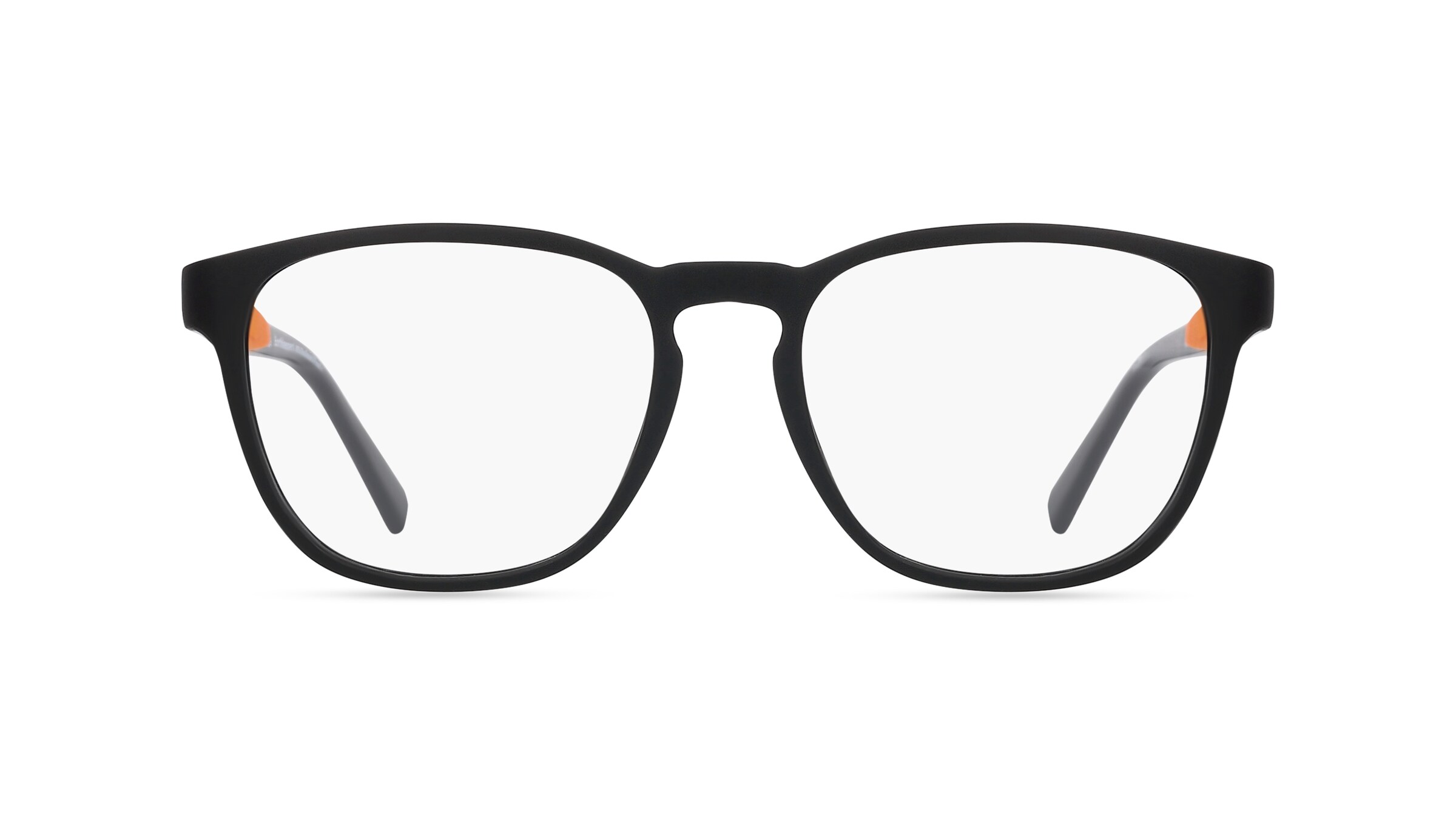 Timberland TB1745 Unisex-Brille inkl. Gläser Vollrand Eckig Kunststoff-Gestell 52mm/18mm/145mm, schwarz
