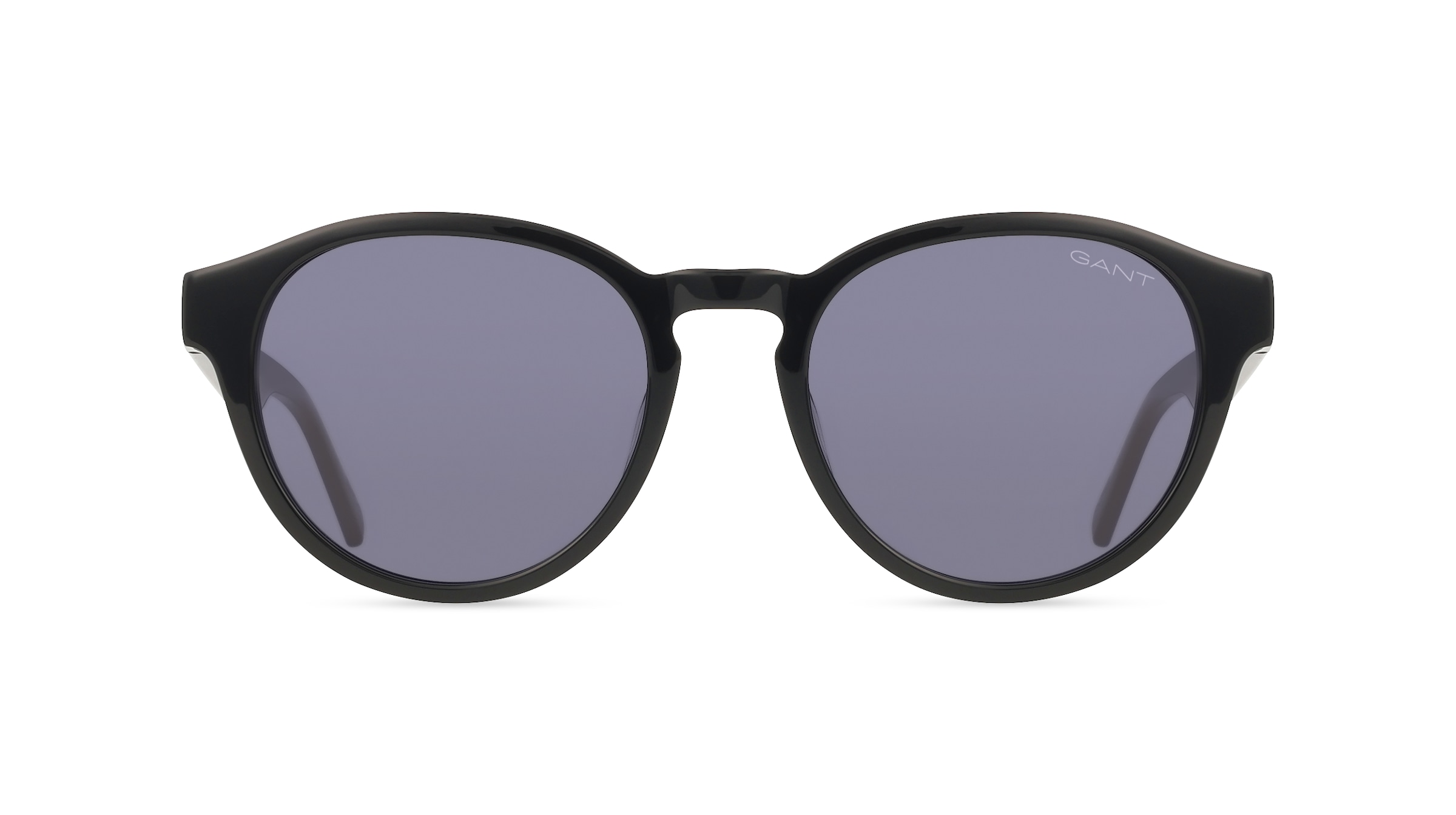 Gant GA00030 Herren-Sonnenbrille Vollrand Rund Acetat-Gestell, schwarz