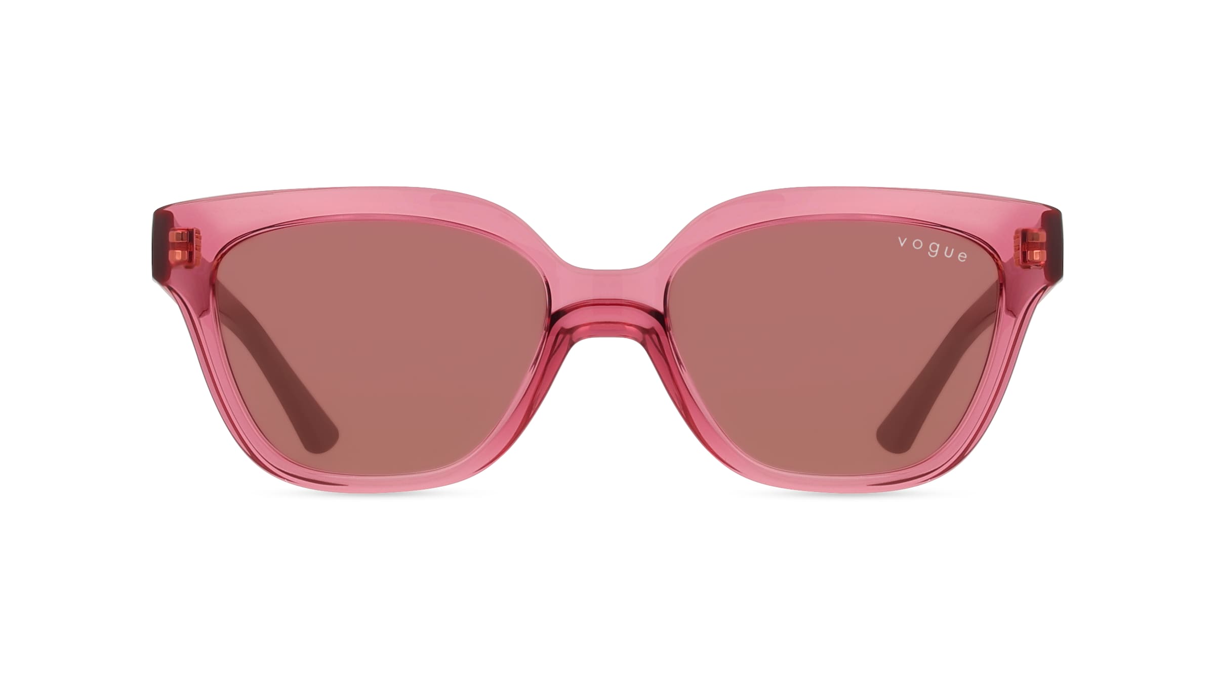 Vogue eyewear VJ2021 Damen-Sonnenbrille Vollrand Eckig Kunststoff-Gestell, transparent