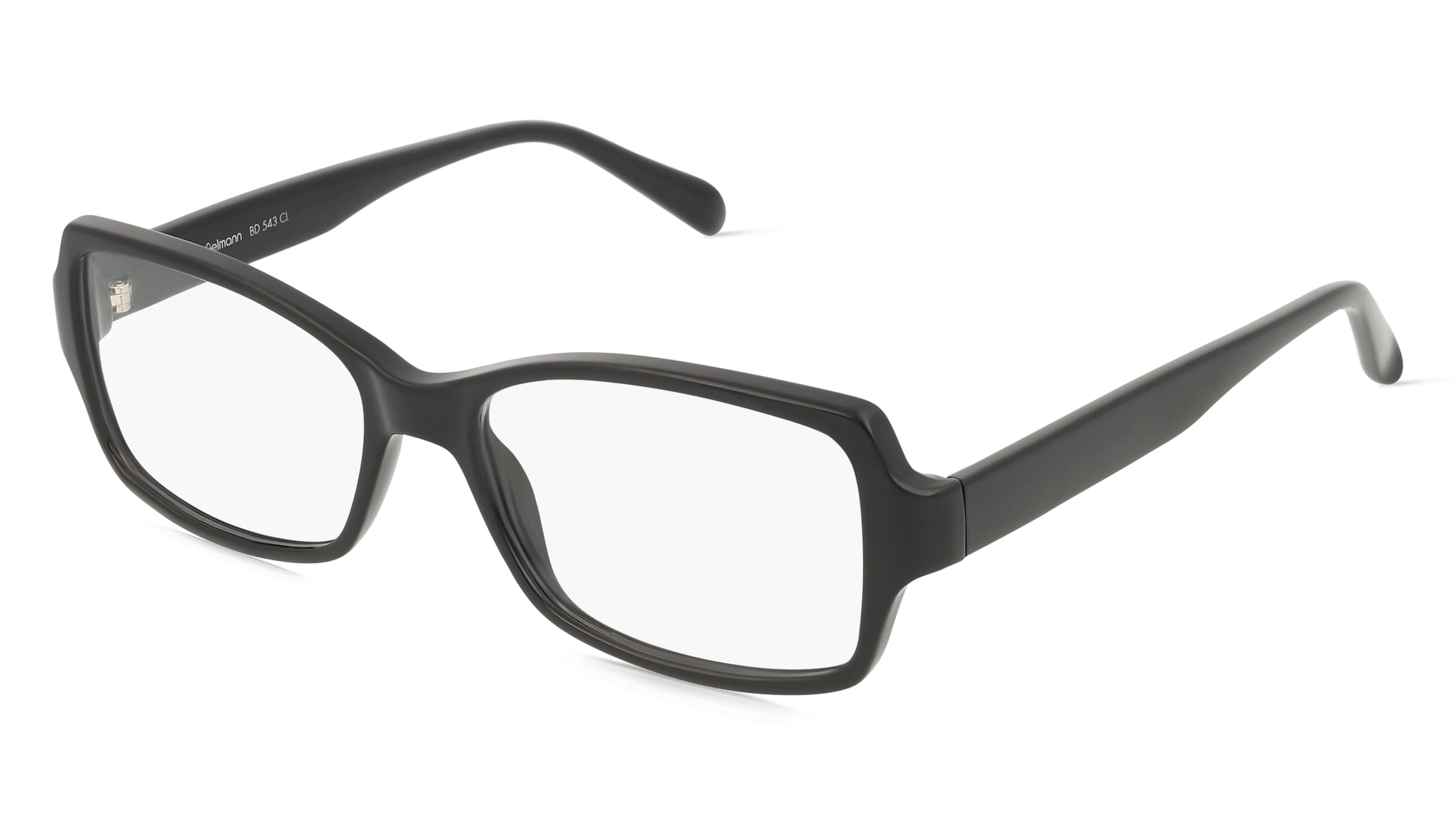 Fielmann BD 543 CL RITA Damen-Brille inkl. Gläser Vollrand Eckig Propionat-Gestell 53mm/16mm/140mm, schwarz