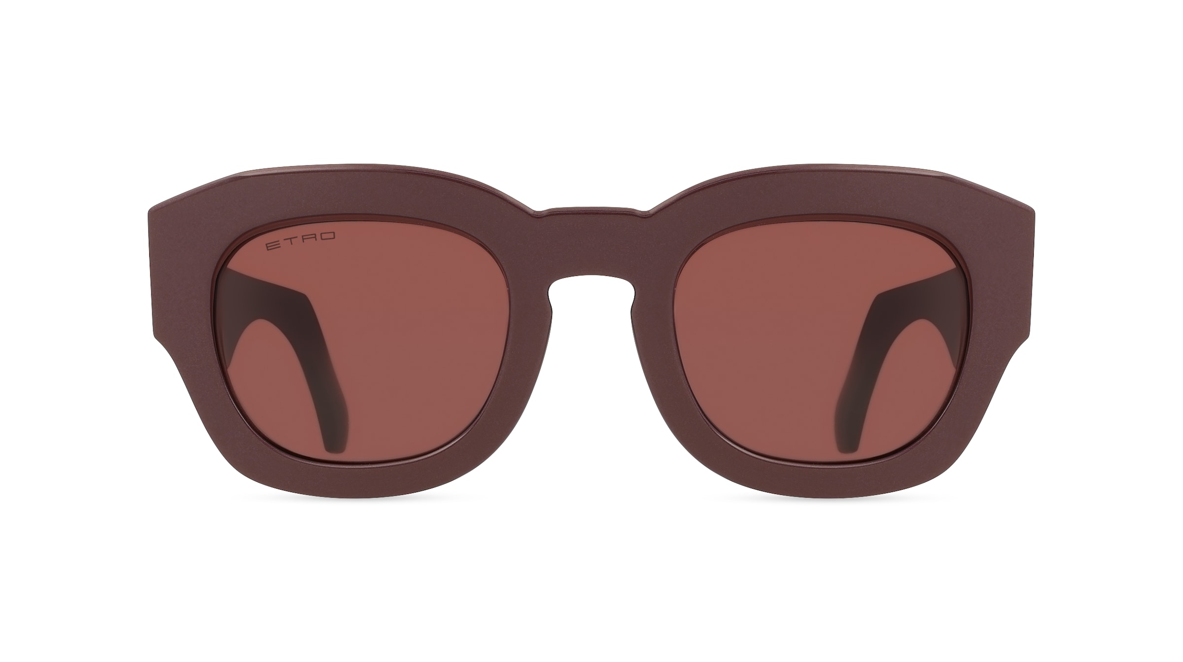 Etro 0079/S Unisex-Sonnenbrille Vollrand Eckig Kunststoff-Gestell, rot