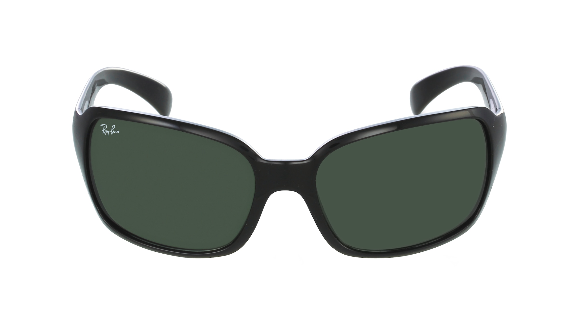 Ray-Ban RB4068 Damen-Sonnenbrille Vollrand Eckig Kunststoff-Gestell, schwarz