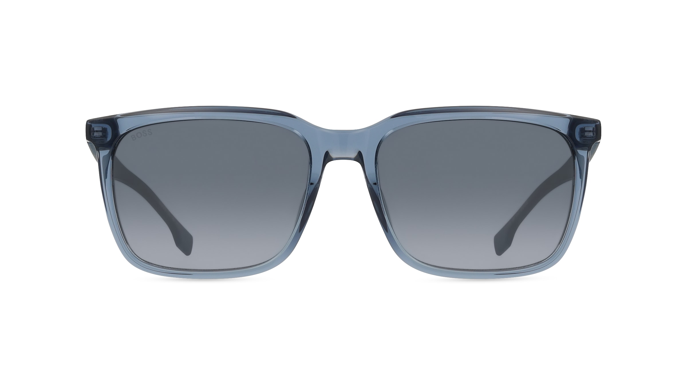 Boss 1579/S Herren-Sonnenbrille Vollrand Eckig Acetat-Gestell, blau