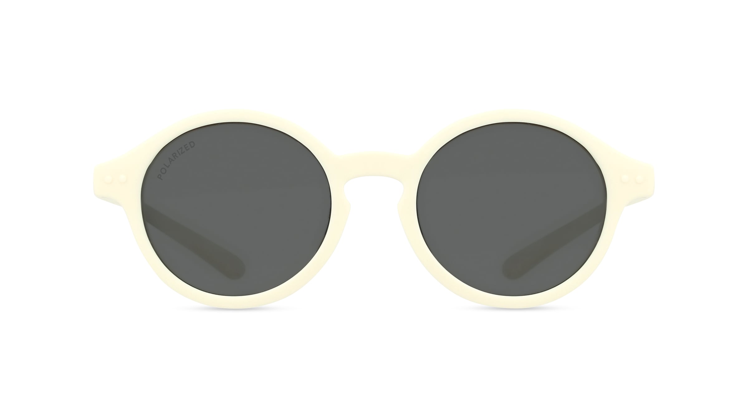 OKIDOKI SAMMY SUN LITTLE (3-5) Kinder-Sonnenbrille Vollrand Panto Kunststoff-Gestell, weiß