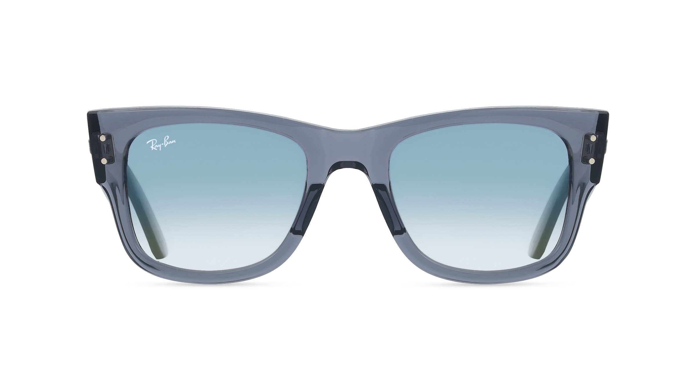 Ray-Ban RB0840SMEGA WAYFARER Unisex-Sonnenbrille Vollrand Quadratisch Kunststoff-Gestell, Grau
