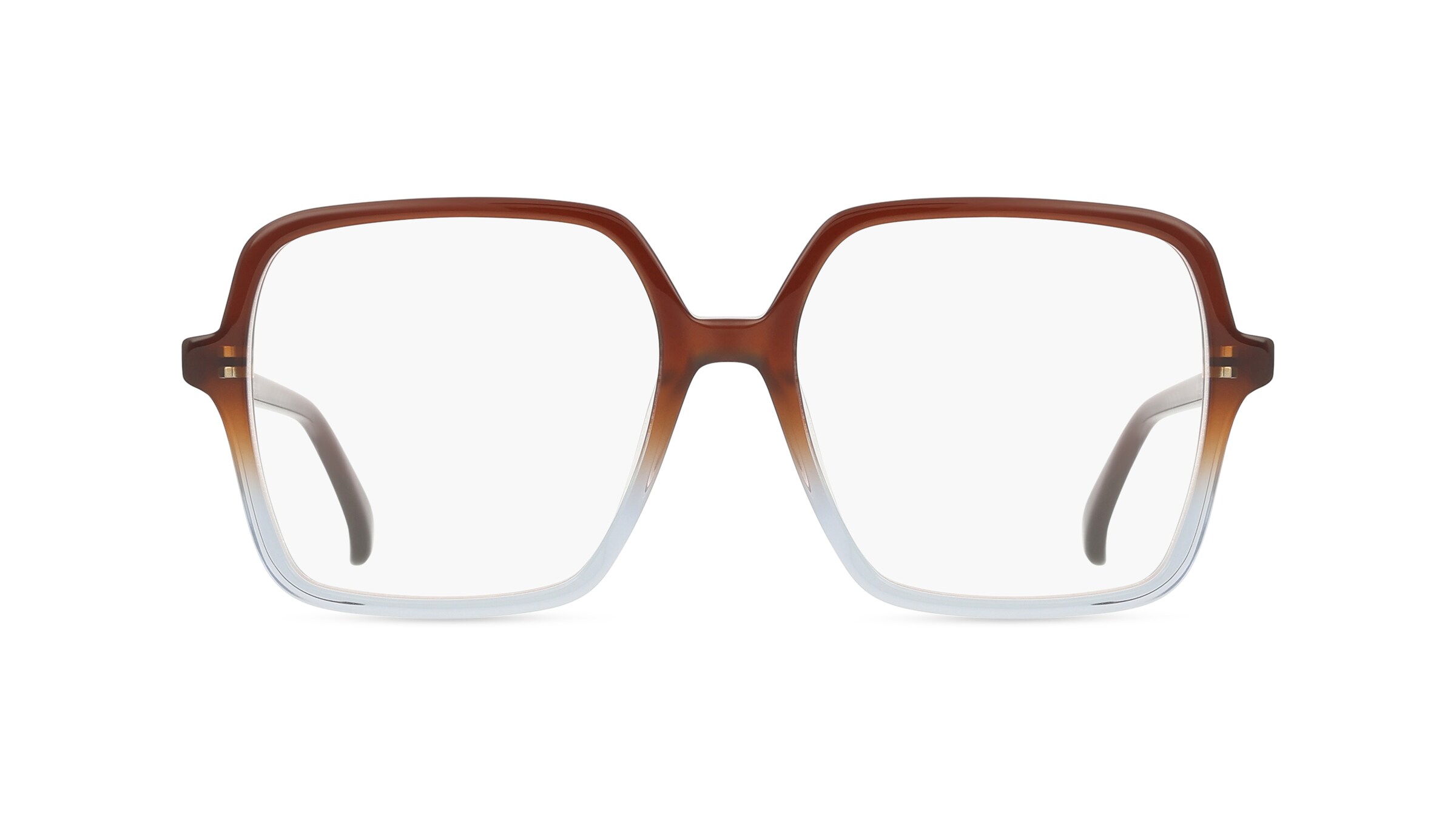 Fielmann ABC 084 FA BLANCA Damen-Brille inkl. Gläser Vollrand Mehreckig Acetat-Gestell 53mm/16mm/140mm, braun