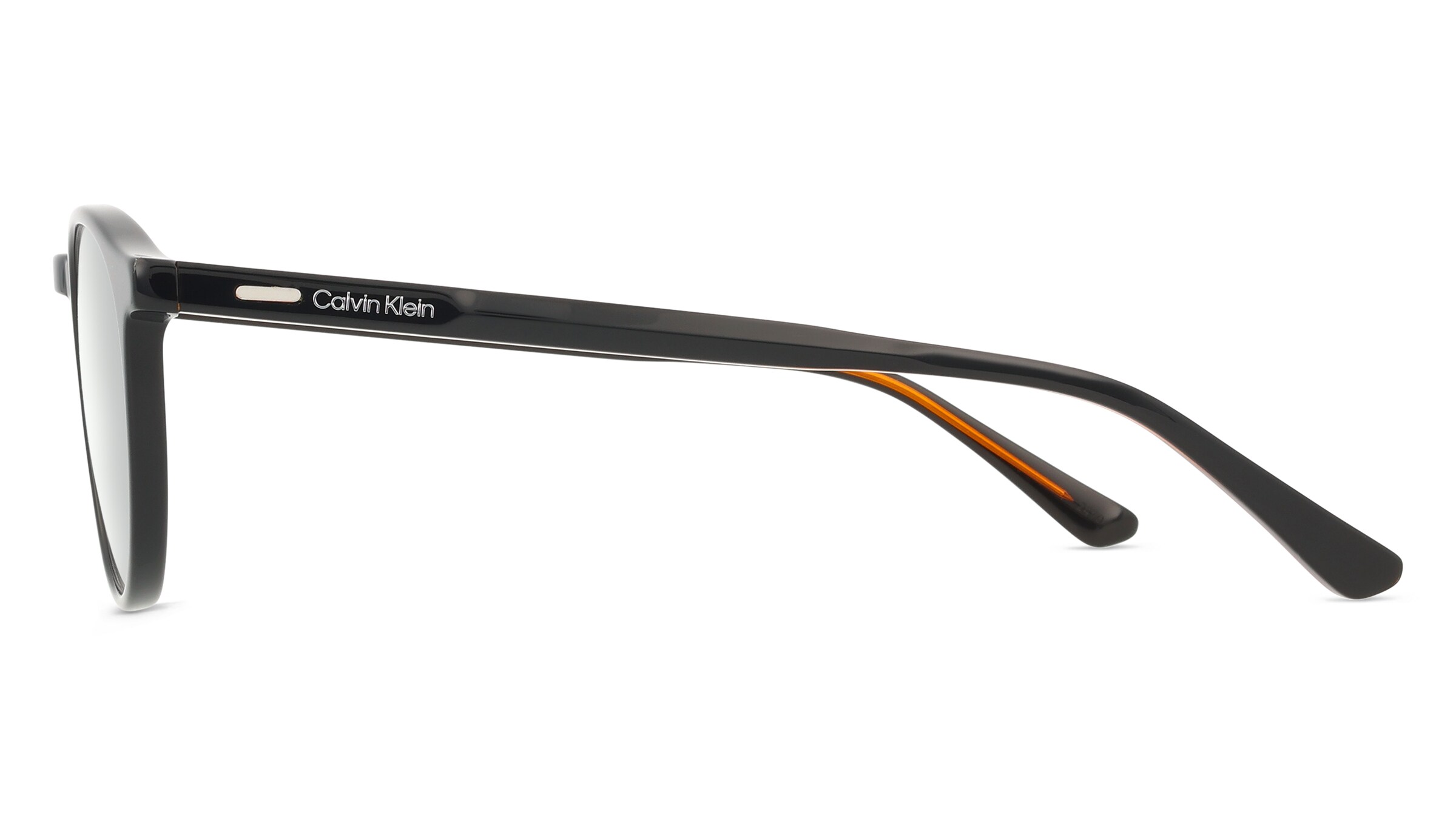 Thumbnail - Calvin Klein CK25518 Unisex-Brille inkl. Gläser Vollrand Panto Acetat-Gestell 50/20/145, schwarz