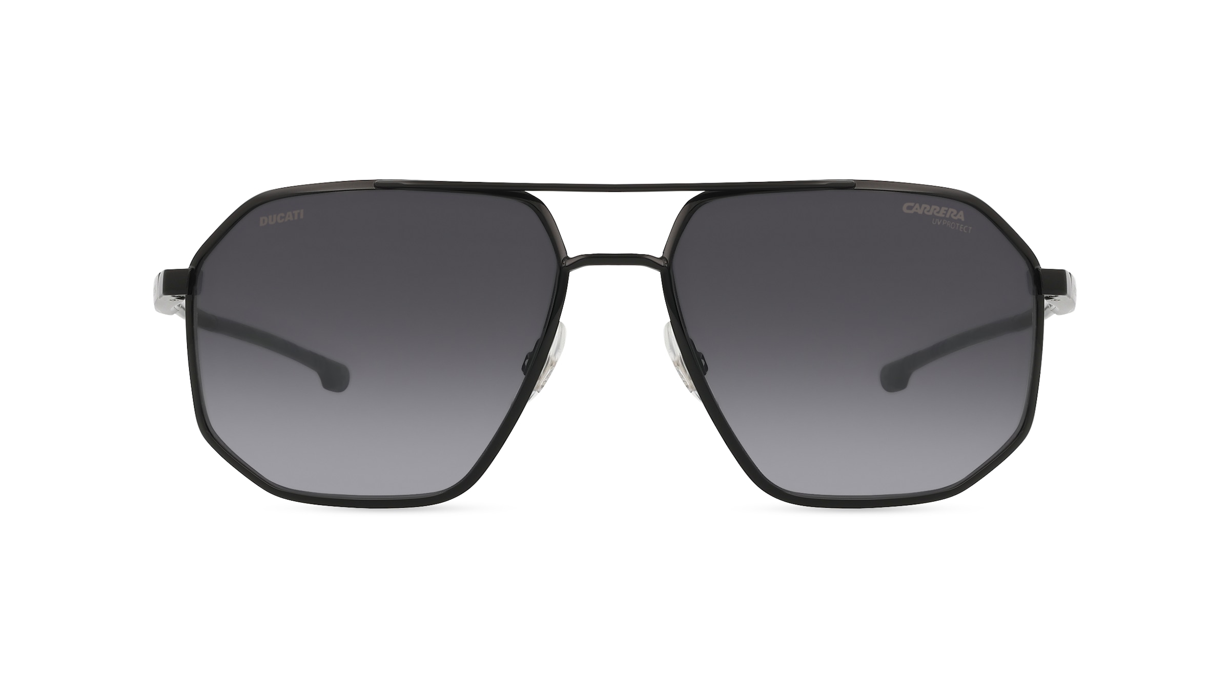 Carrera CARDUC 037/S Herren-Sonnenbrille Vollrand Eckig Metall-Gestell, schwarz