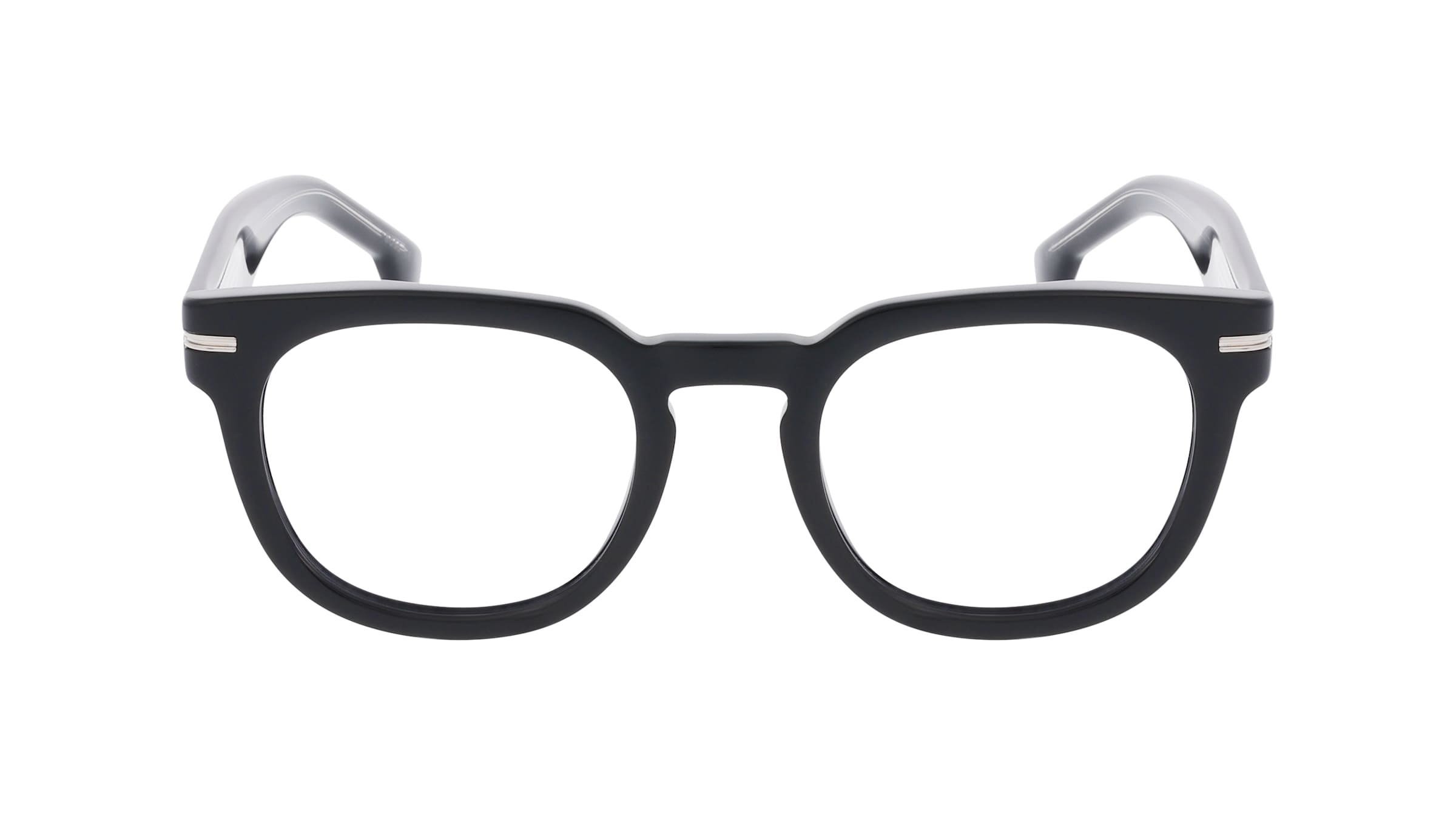Boss 1719 Unisex-Brille inkl. Gläser Vollrand Eckig Acetat-Gestell 50/22/150, schwarz