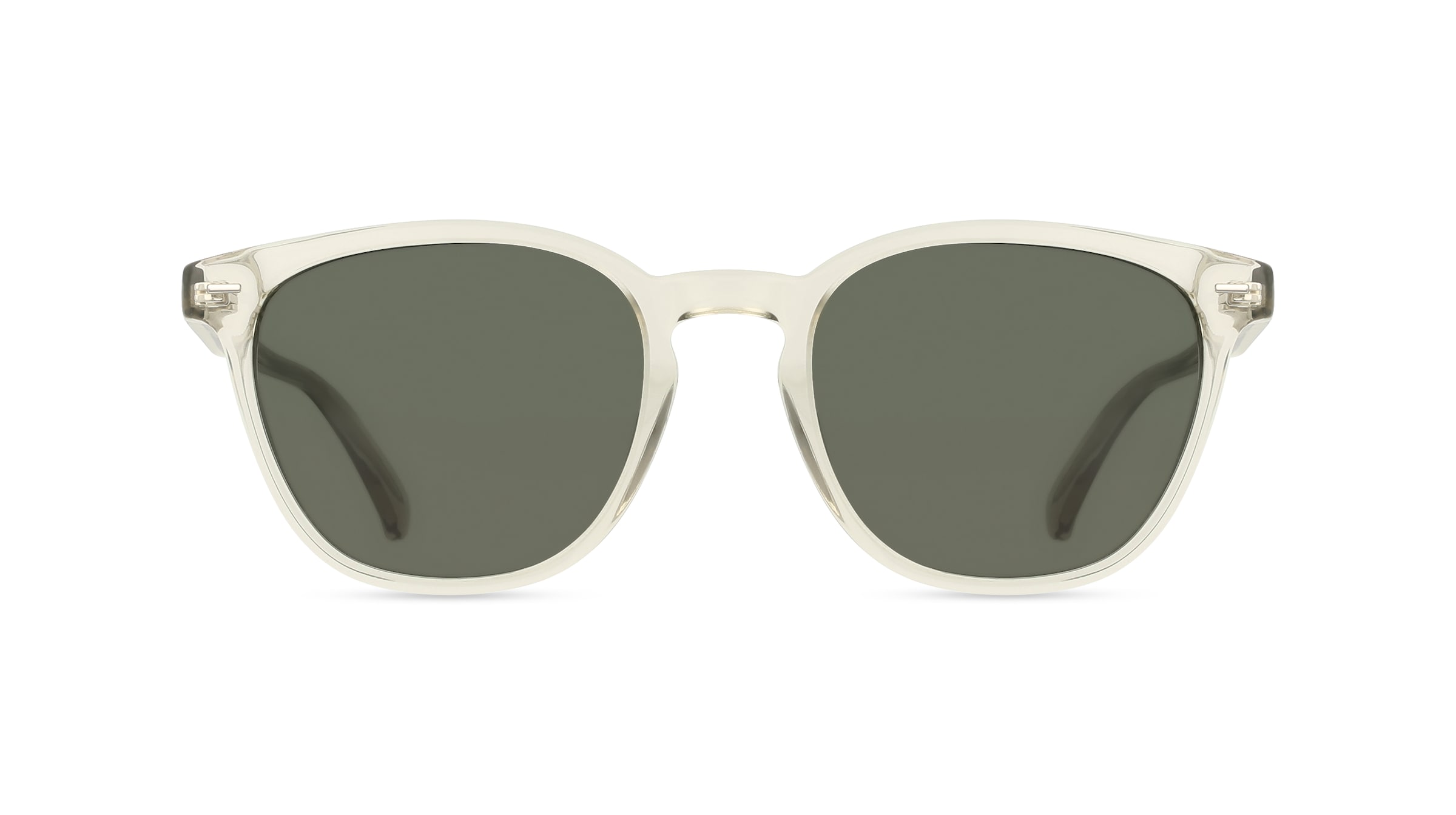 Fielmann LN 055 SUN CL Unisex-Sonnenbrille Vollrand Eckig Acetat-Gestell, grün