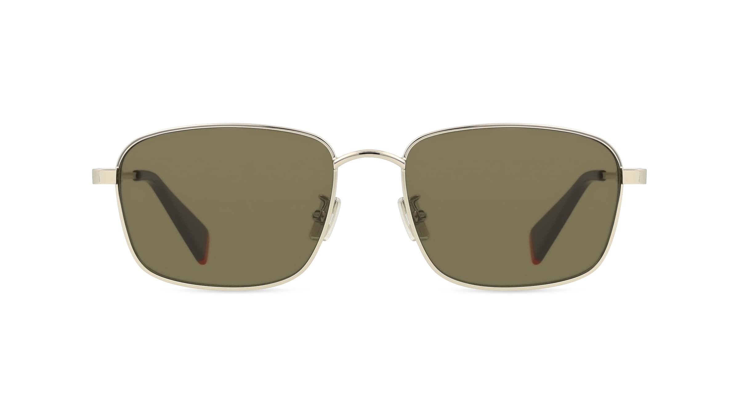 Kenzo KZ40184U Herren-Sonnenbrille Vollrand Eckig Metall-Gestell, silber