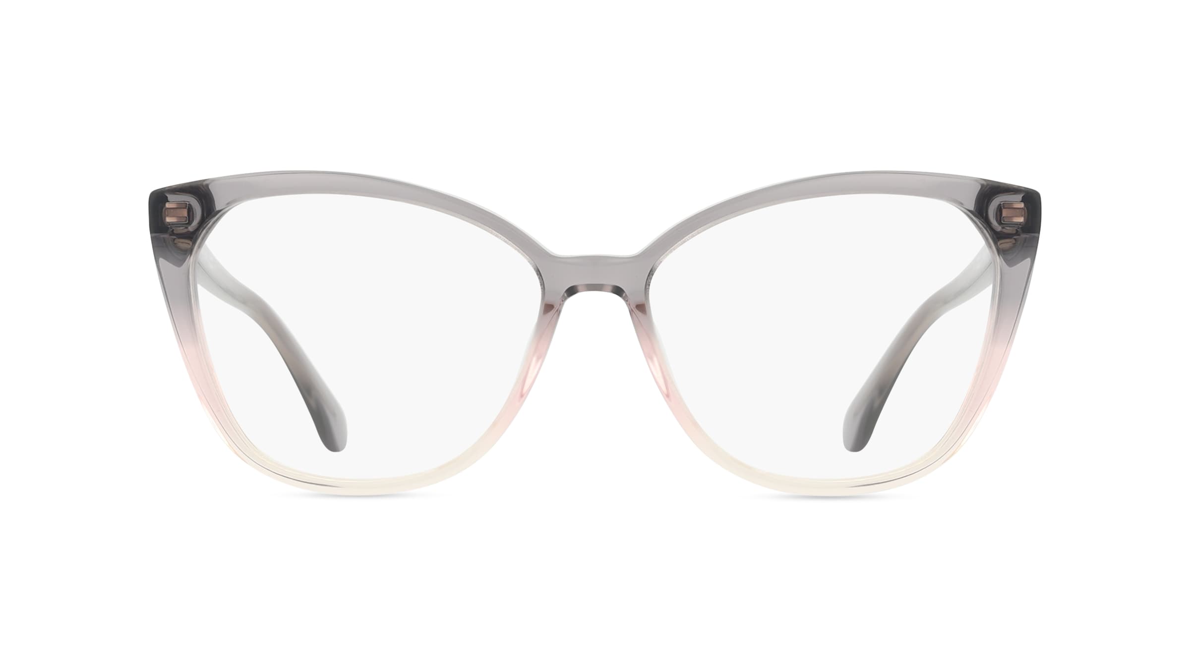 Kate Spade ZAHRA Damen-Brille inkl. Gläser Vollrand Butterfly Acetat-Gestell 53mm/15mm/140mm, grau