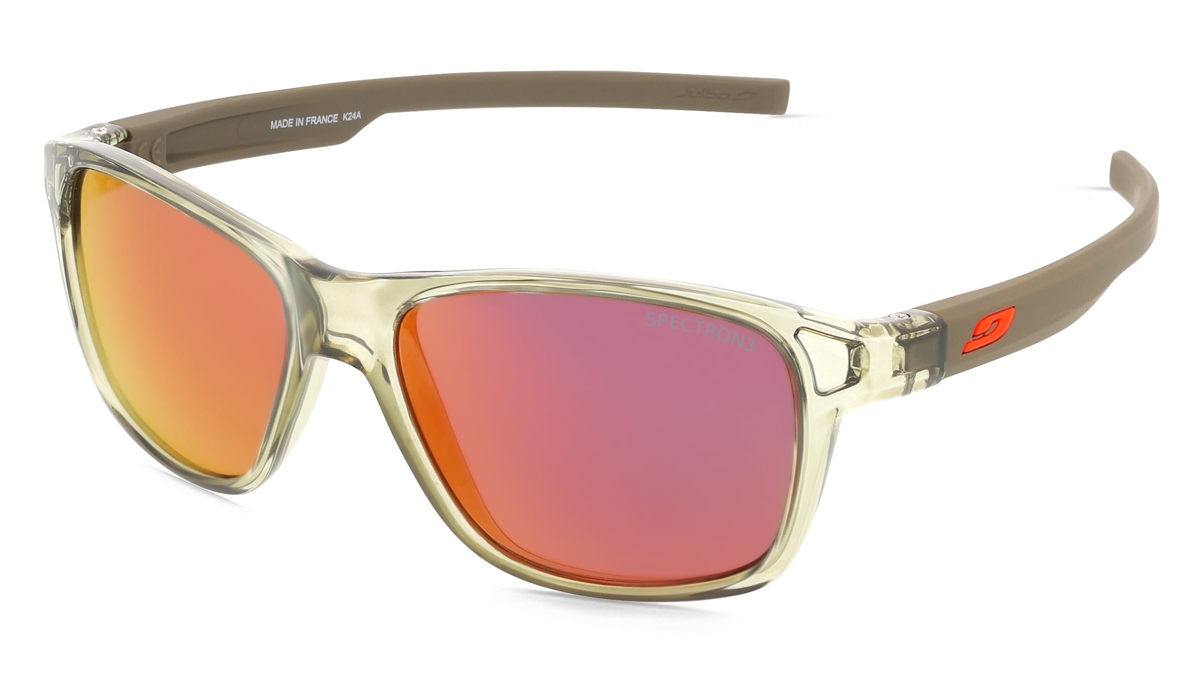 Julbo J52211 CRUISER Jugend-Sonnenbrille Vollrand Eckig Kunststoff-Gestell, Grau