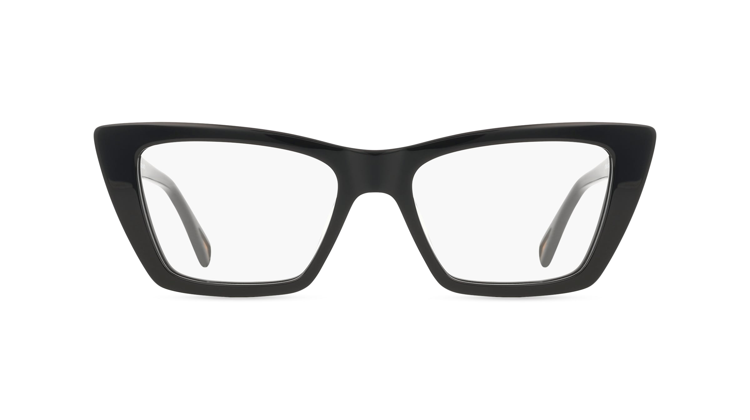 Zadig & Voltaire VZV426 Damen-Brille inkl. Gläser Vollrand Butterfly Kunststoff-Gestell 53/19/140, schwarz