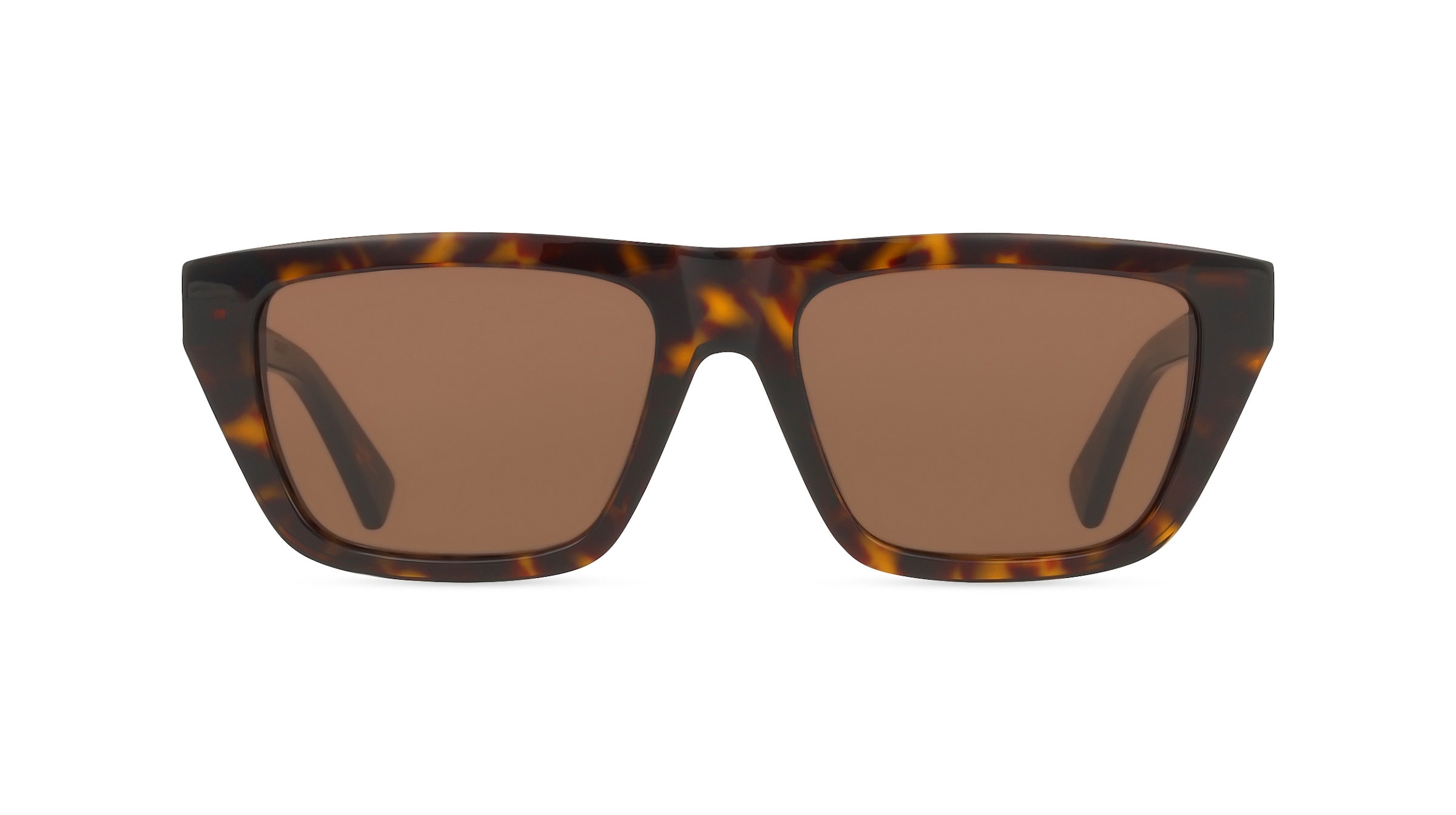 Bottega Veneta BV1291S Unisex-Sonnenbrille Vollrand Quadratisch Acetat-Gestell, braun