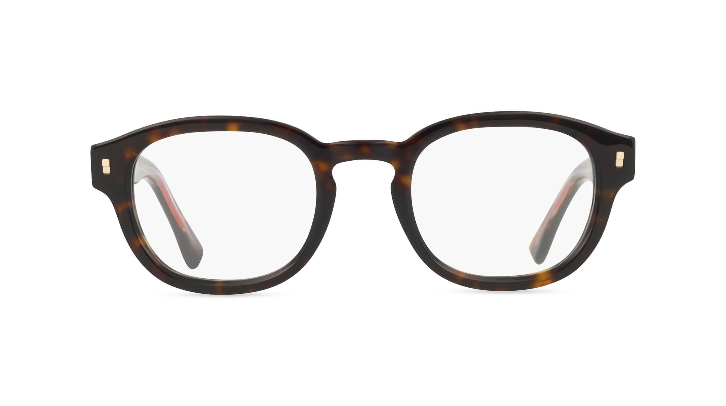 Dsquared2	 D2 0023 Herren-Brille inkl. Gläser Vollrand Eckig Acetat-Gestell 49mm/23mm/150mm, braun