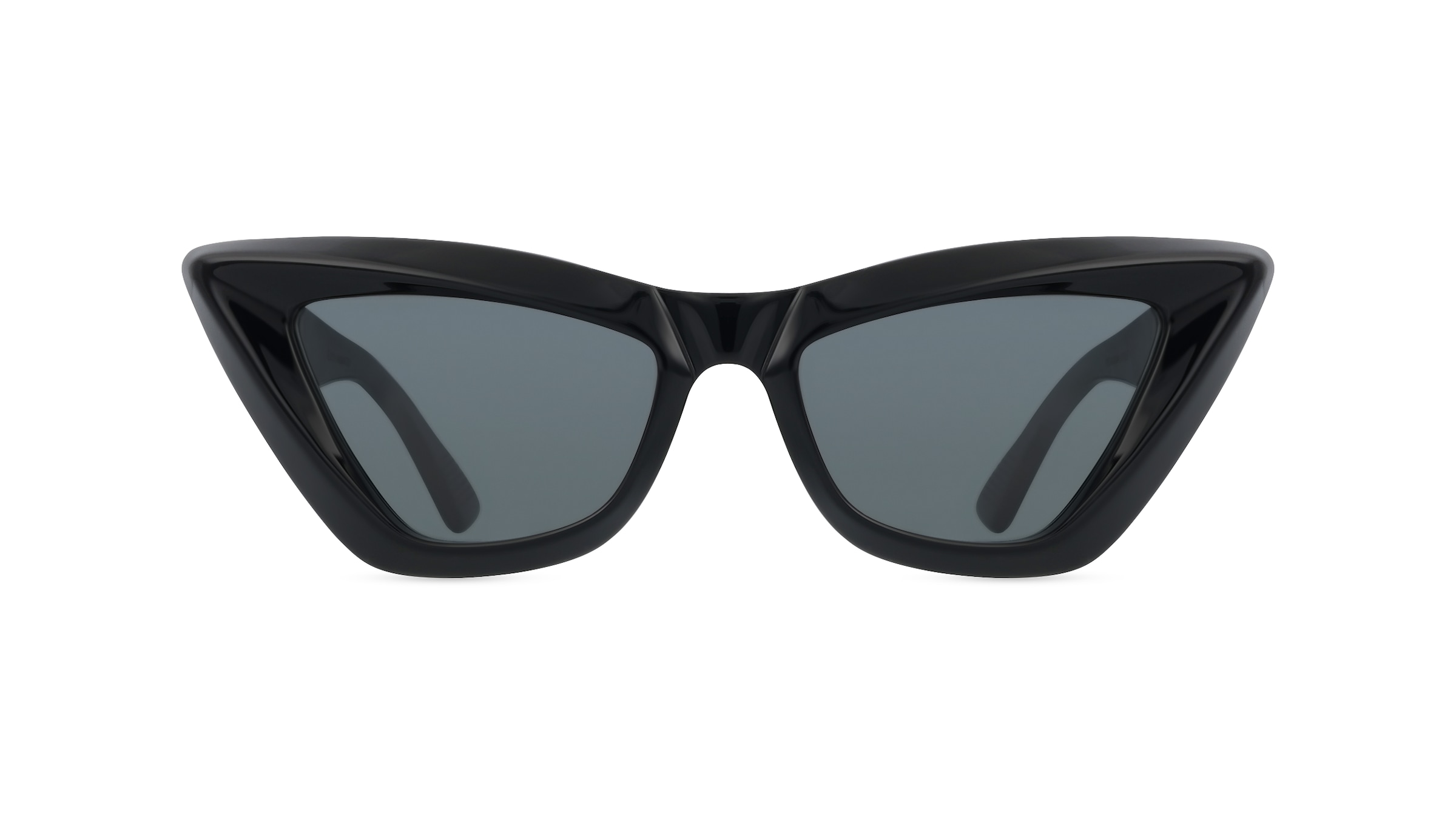 Bottega Veneta BV1101S Damen-Sonnenbrille Vollrand Butterfly Kunststoff-Gestell, schwarz