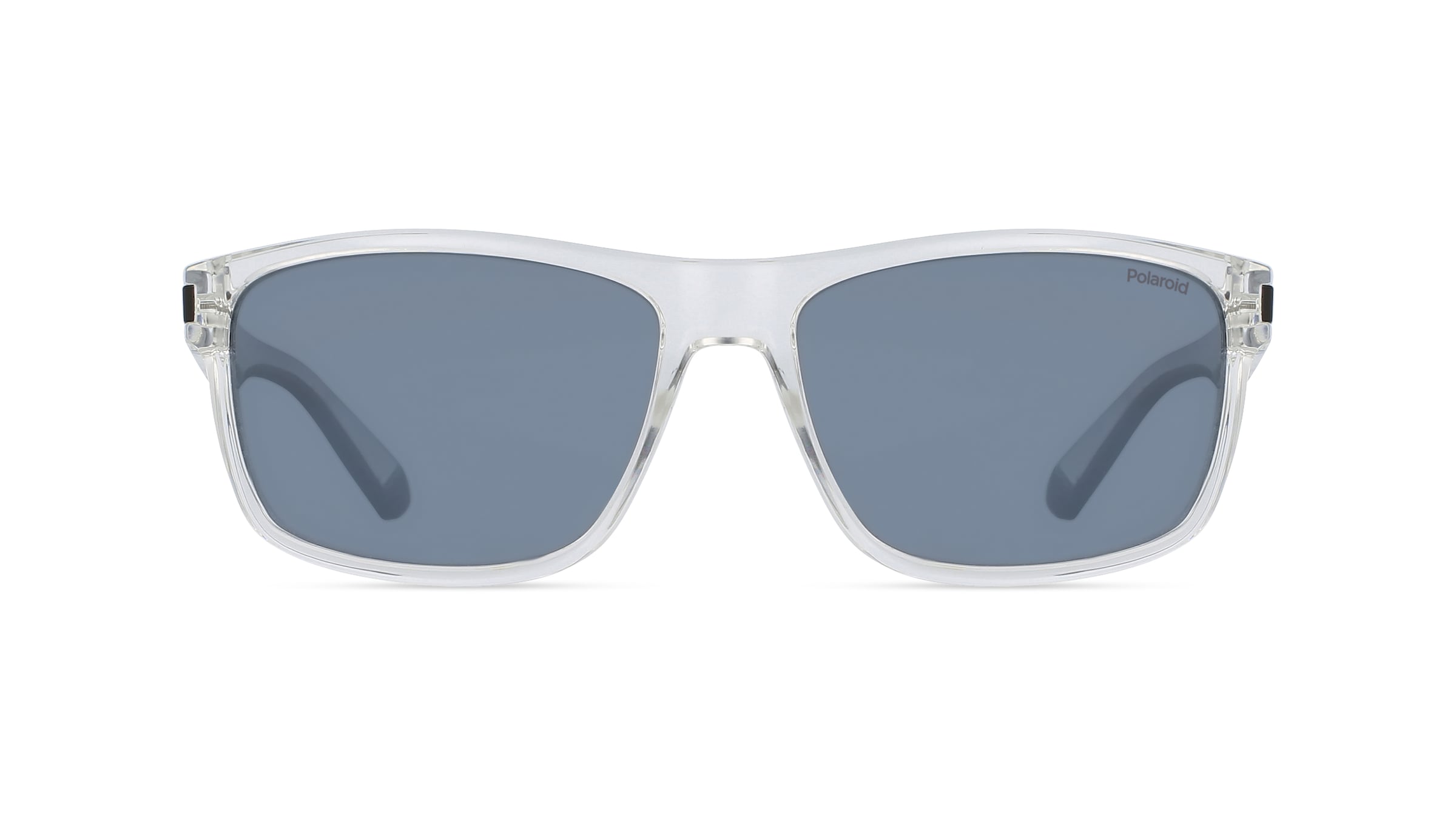 Polaroid PLD 2121/S Herren-Sonnenbrille Vollrand Eckig Kunststoff-Gestell, transparent