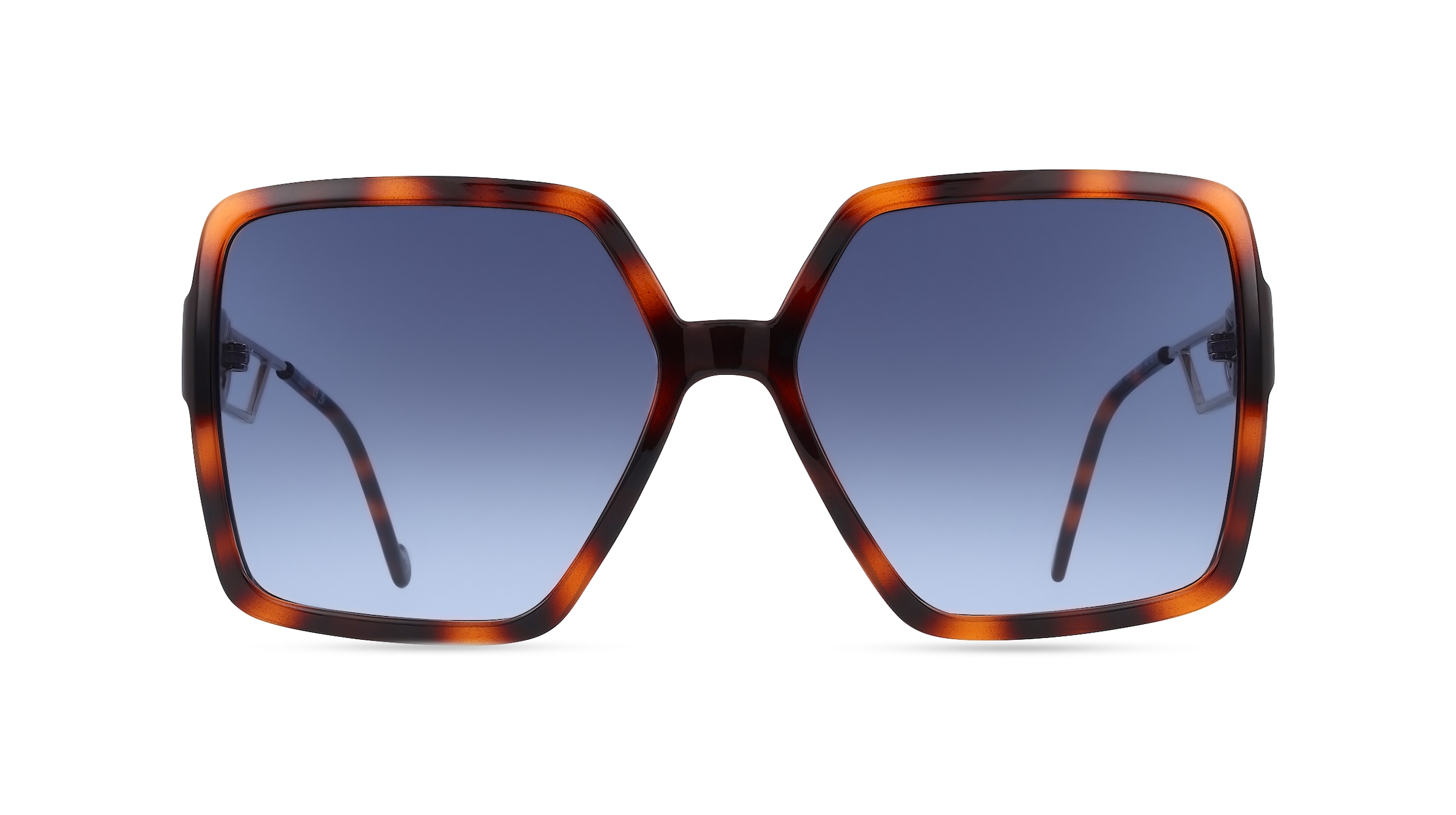 Liu Jo LJ763SR Damen-Sonnenbrille Vollrand Eckig Kunststoff-Gestell, Havanna