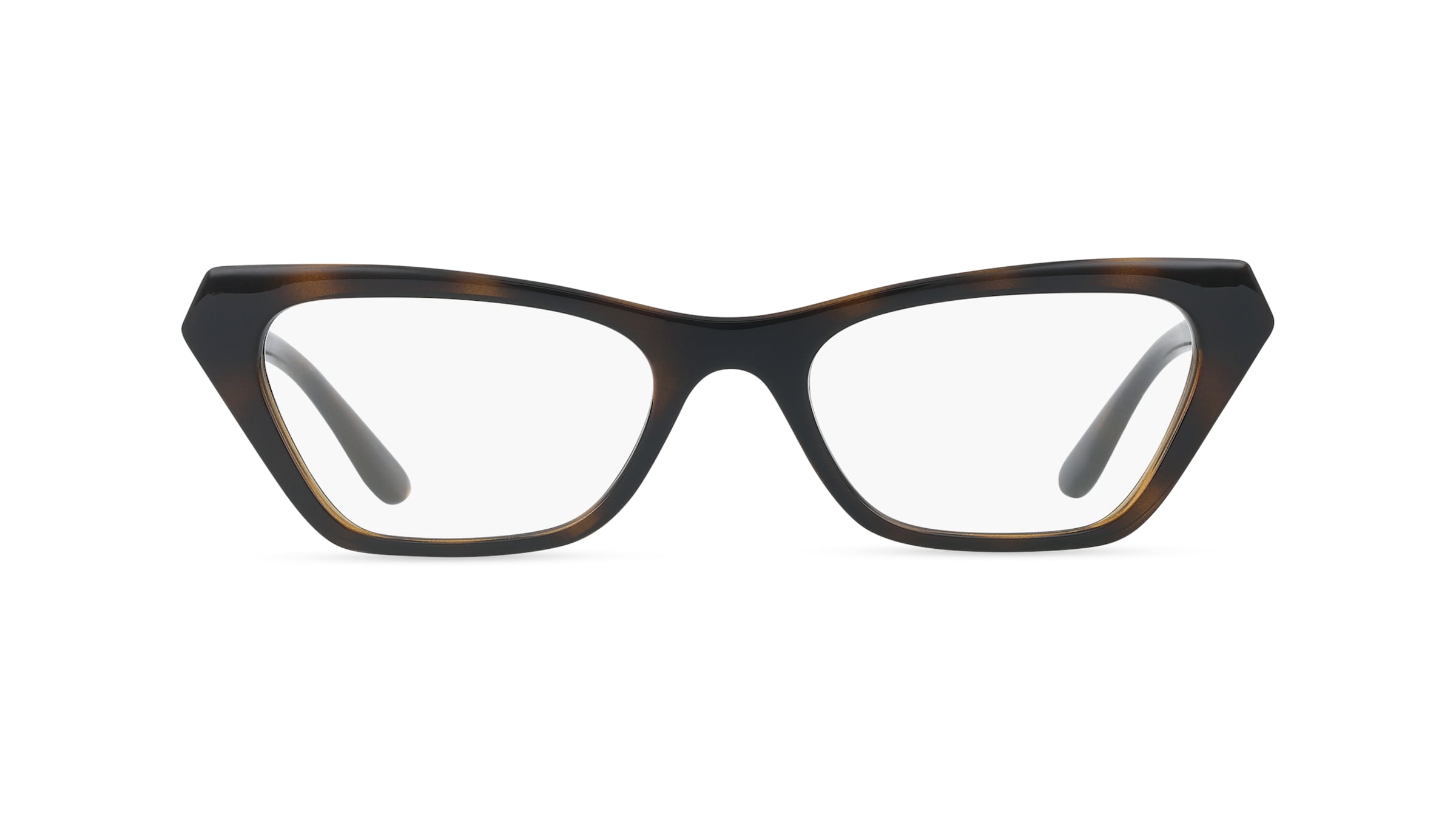 Vogue 0VO5670 Damen-Brille inkl. Gläser Vollrand Cat Eye Kunststoff-Gestell 51/18/140, Havanna