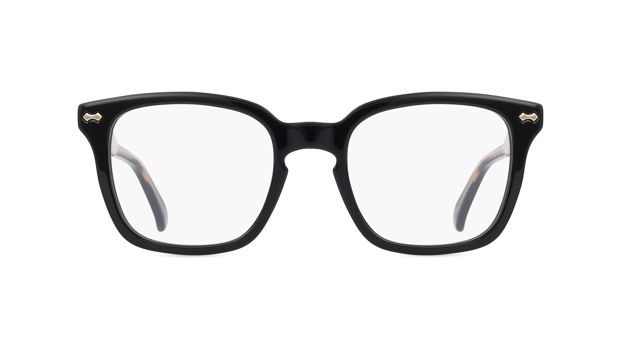 Gucci GG0184O Unisex-Brille inkl. Gläser Vollrand Eckig Kunststoff-Gestell 50mm/21mm/145mm, schwarz