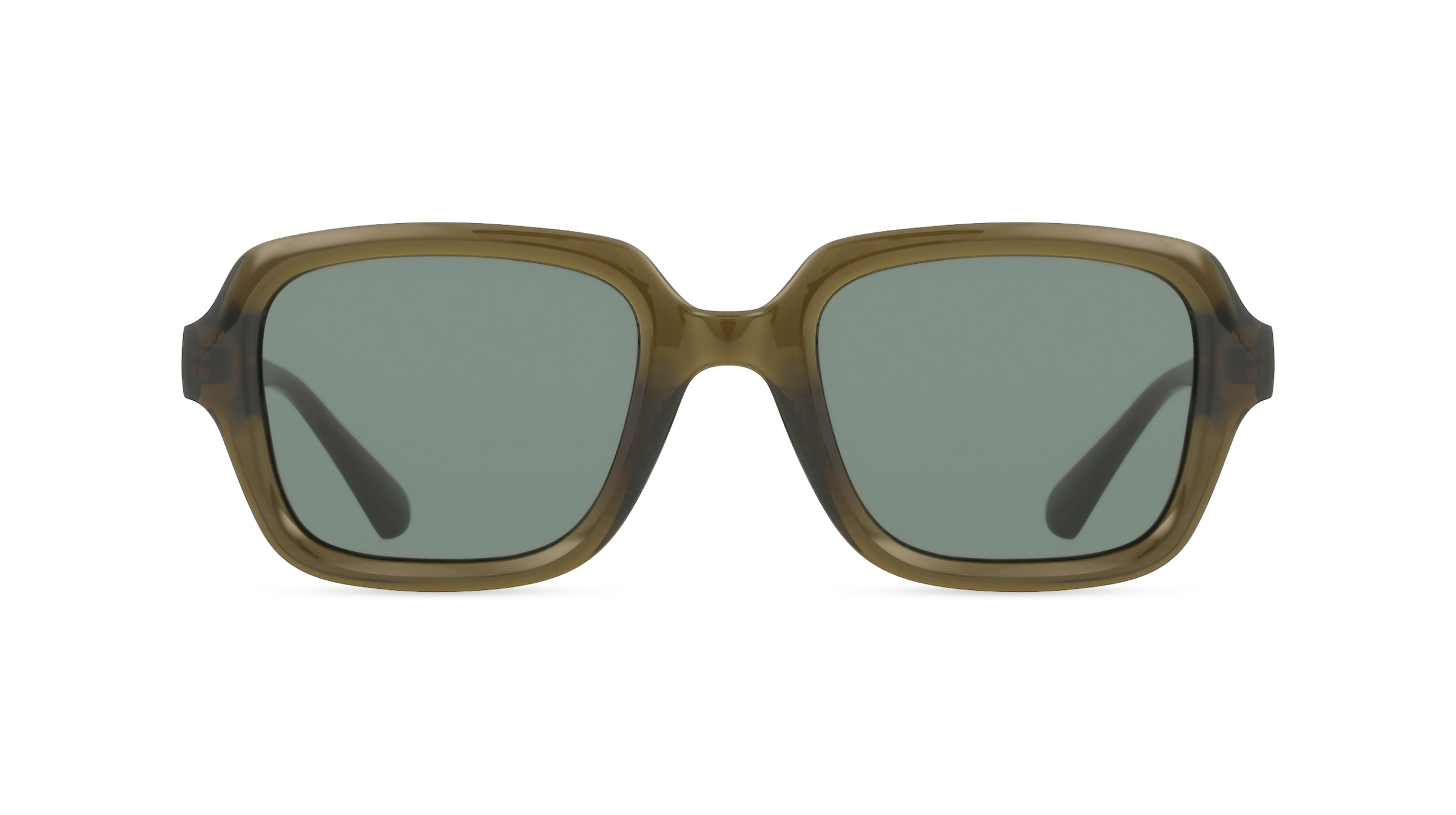 Fielmann MI 060 SUN FA PATRICK Damen-Sonnenbrille Vollrand Eckig Acetat-Gestell, grün