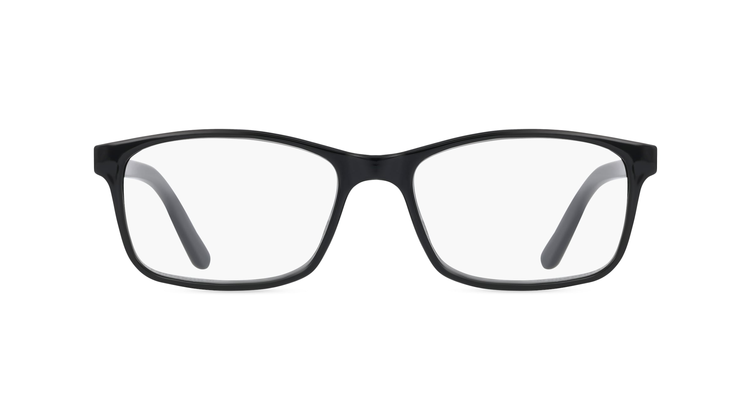 I NEED YOU LUCA Unisex-Brille Vollrand Quadratisch Kunststoff-Gestell, schwarz