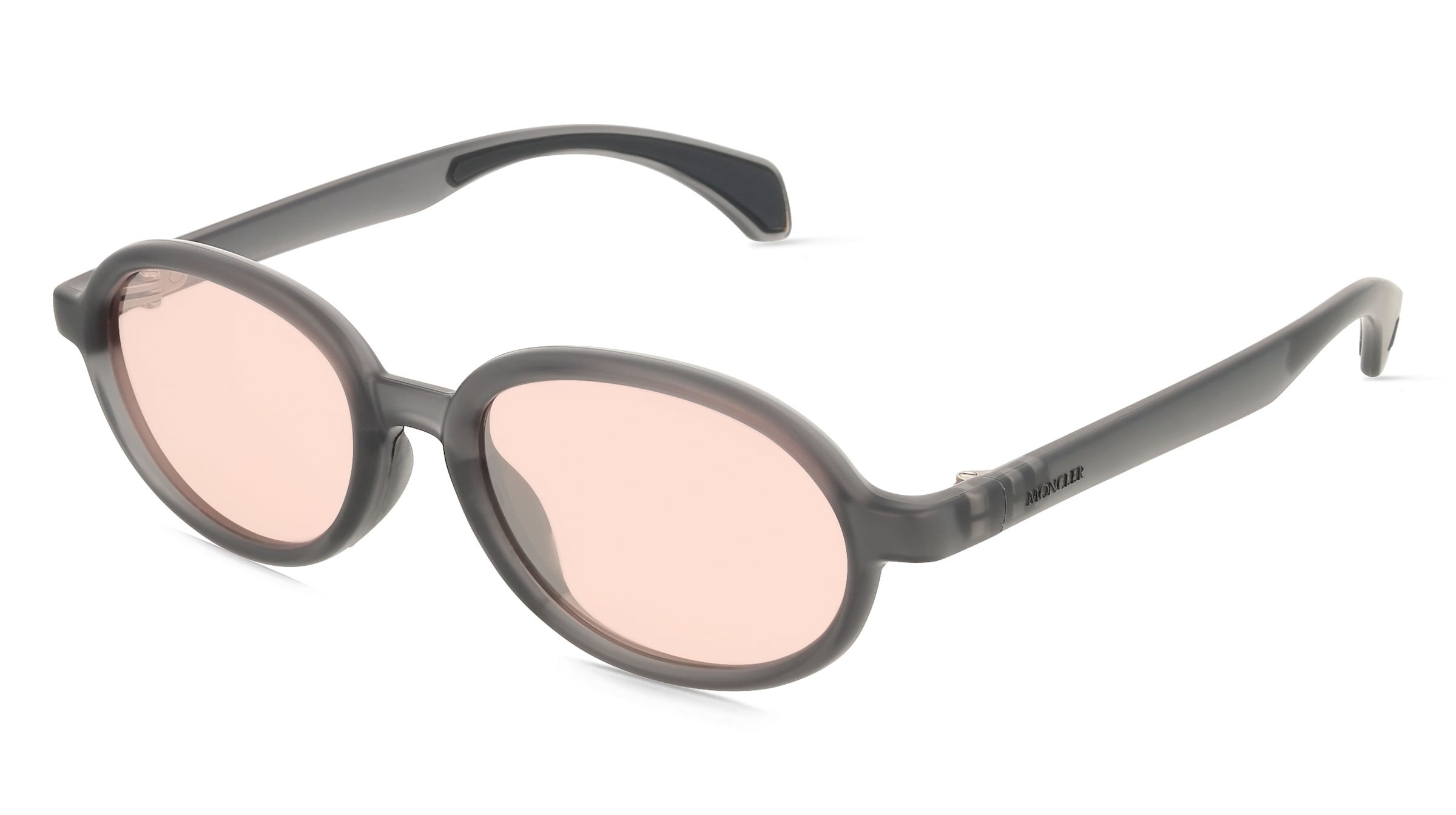 Moncler ME8006 CAPRICE Unisex-Sonnenbrille Vollrand Oval Kunststoff-Gestell, Grau