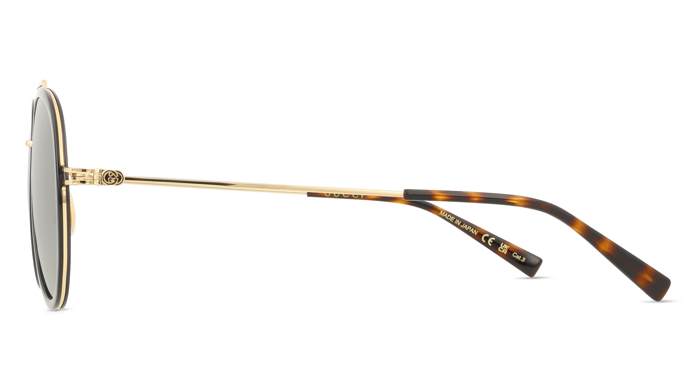 Thumbnail - Gucci GG1981S Herren-Sonnenbrille Vollrand Pilot Kunststoff-Gestell, grau