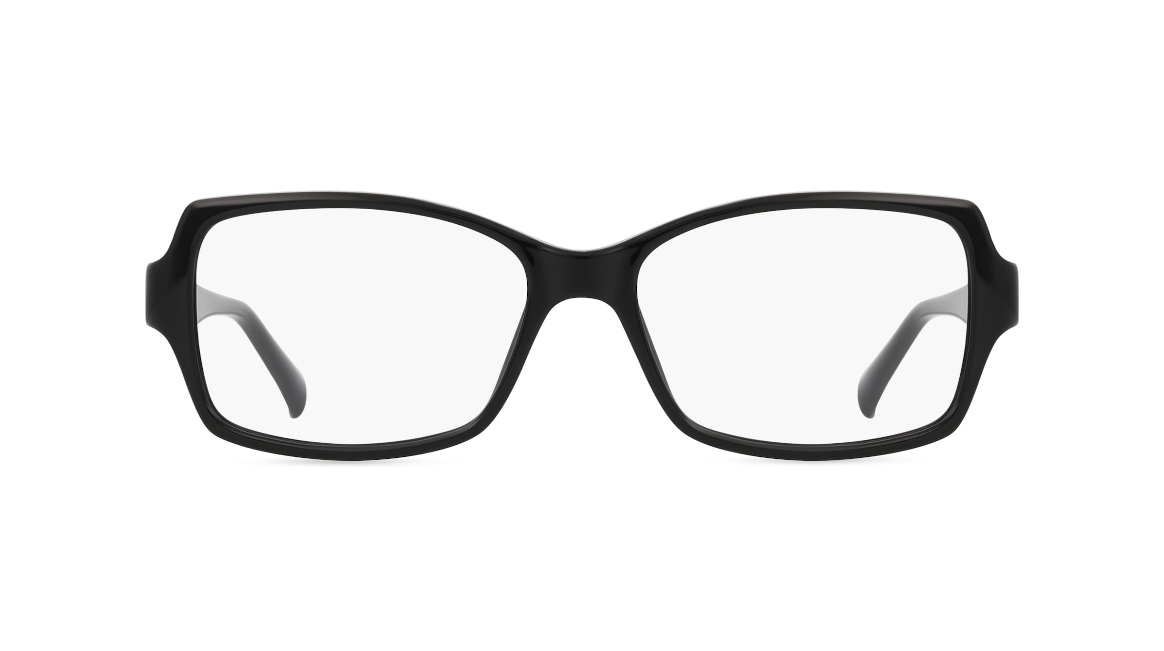 Fielmann BD 543 CL RITA Damen-Brille inkl. Gläser Vollrand Eckig Propionat-Gestell 53mm/16mm/140mm, schwarz