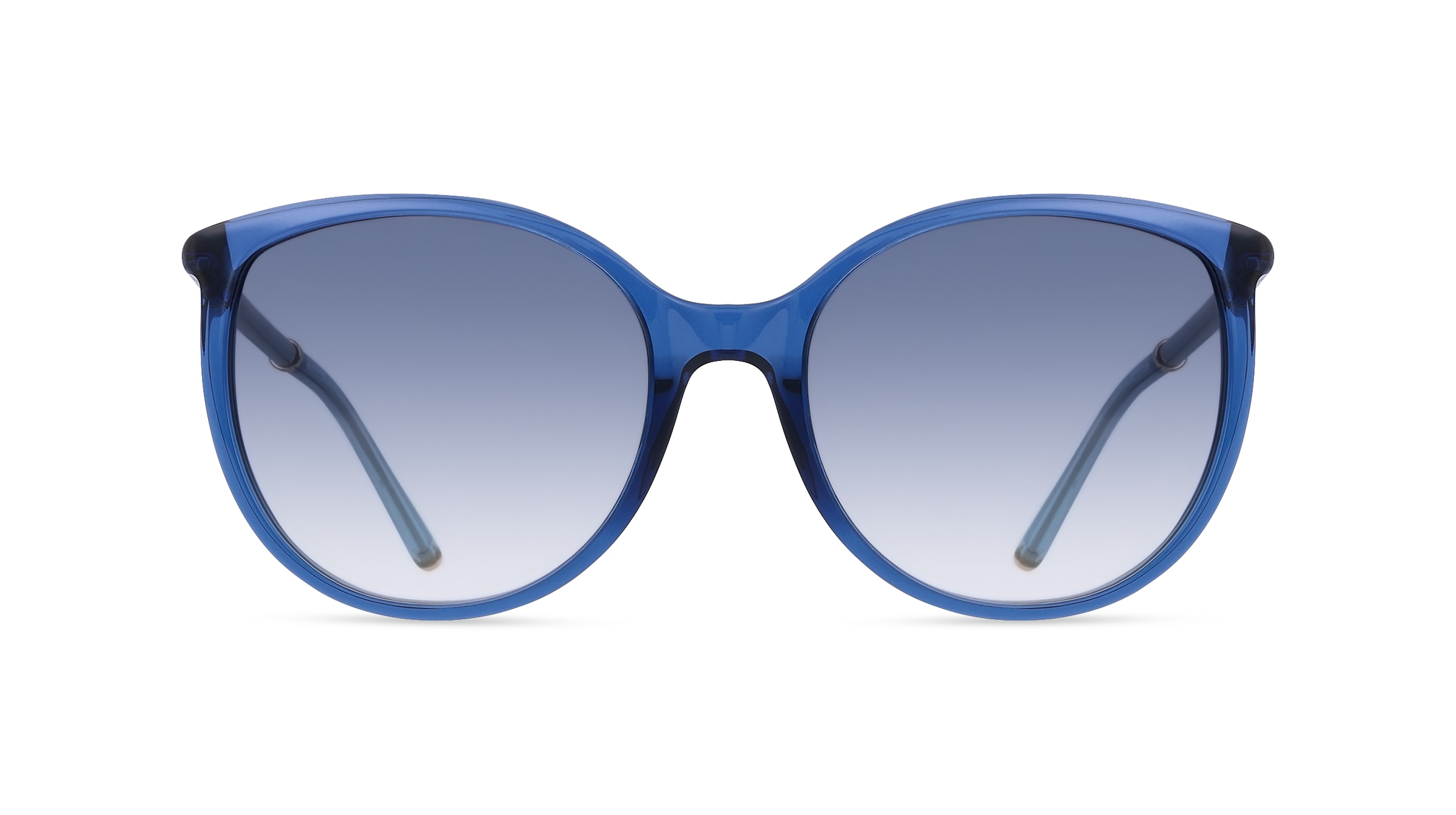 Escada ESCSESD49 Damen-Sonnenbrille Vollrand Butterfly Kunststoff-Gestell, blau