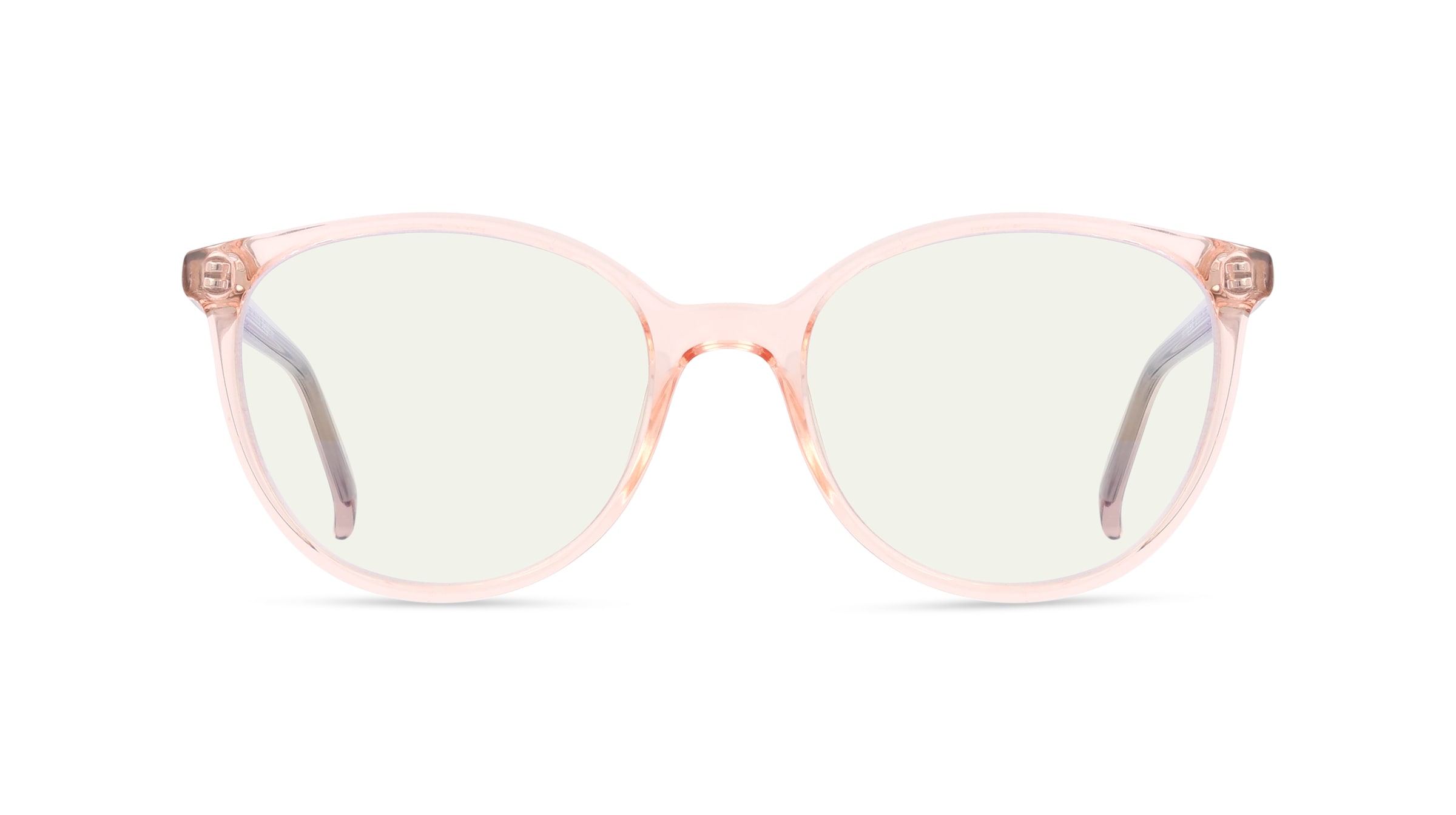 Fielmann ABC 066 BL Jugend-Blaulichtfilterbrille ohne Sehstärke Vollrand Oval Acetat-Gestell, pink