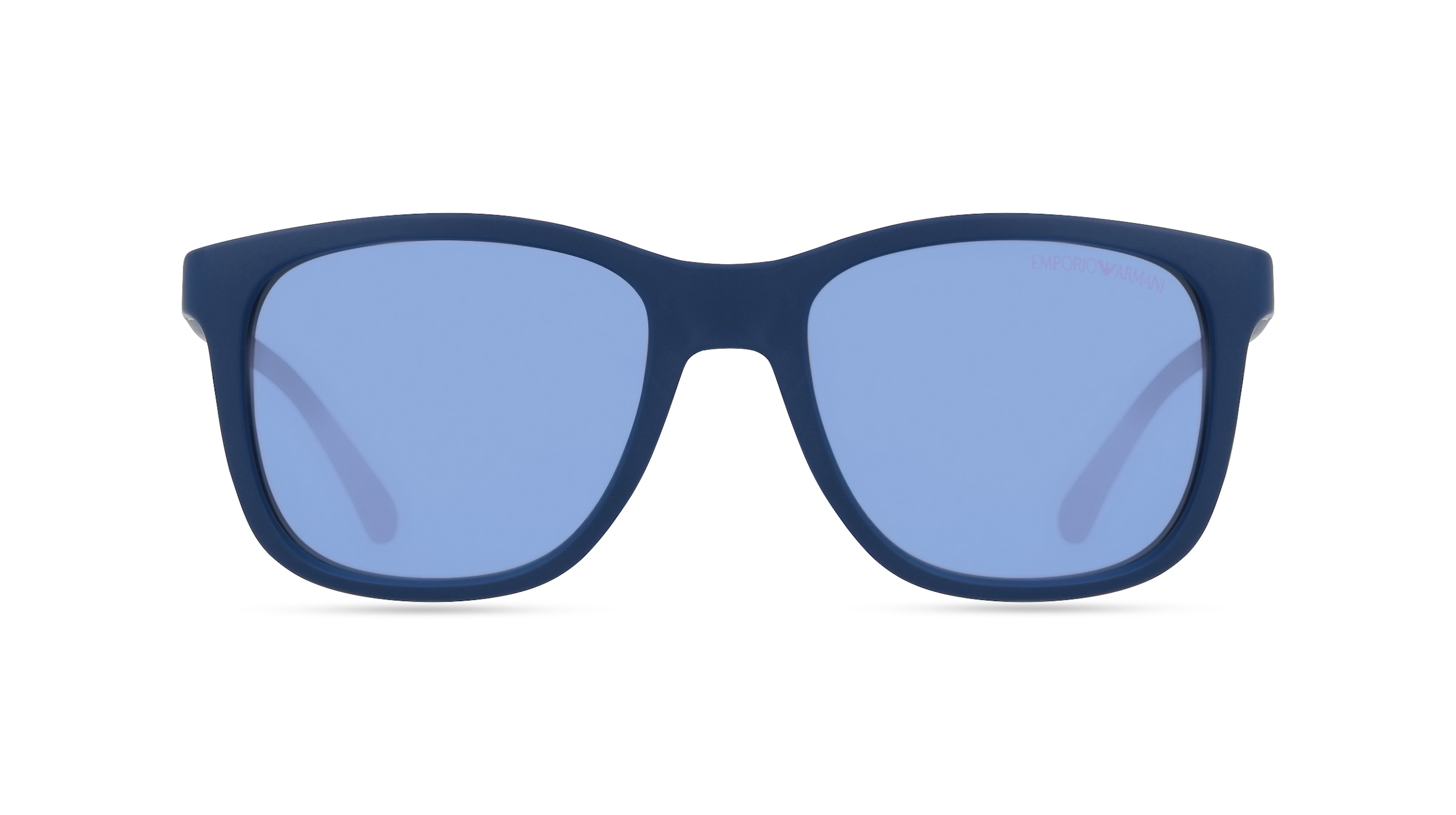 Emporio Armani EA4184 Herren-Sonnenbrille Vollrand Eckig Kunststoff-Gestell, blau