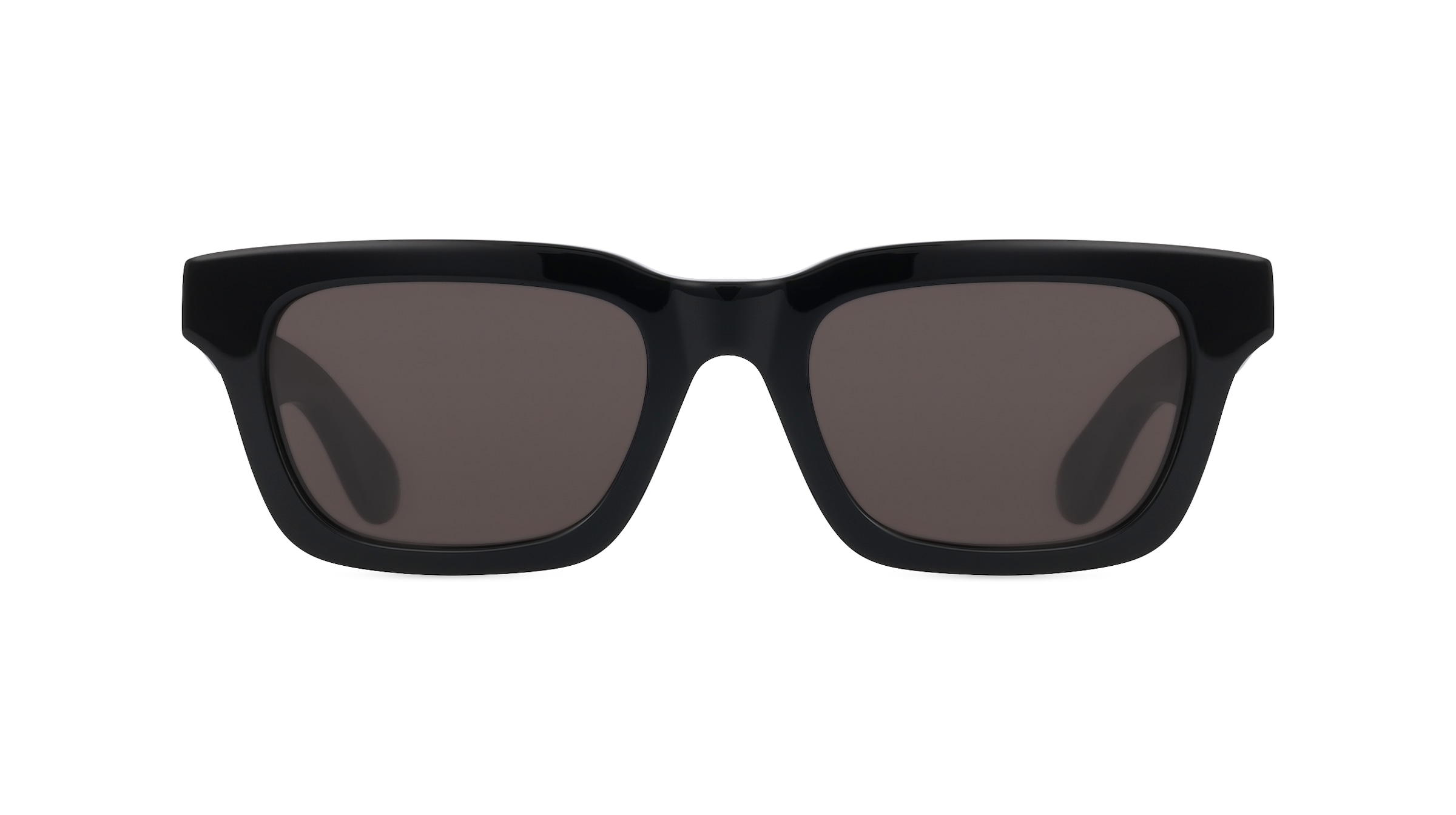 Alexander McQueen AM0392S Herren-Sonnenbrille Vollrand Eckig Kunststoff-Gestell, schwarz