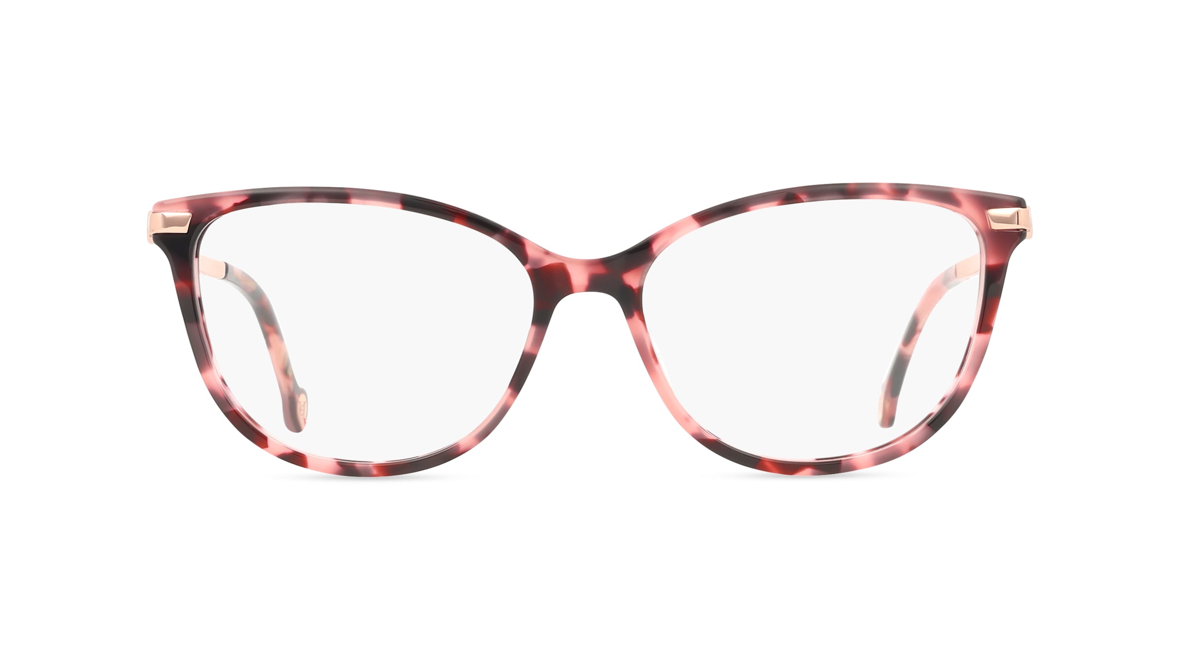 Carolina Herrera 109058 Damen-Brille inkl. Gläser Vollrand Eckig Acetat-Gestell 41mm/15mm/140mm, pink